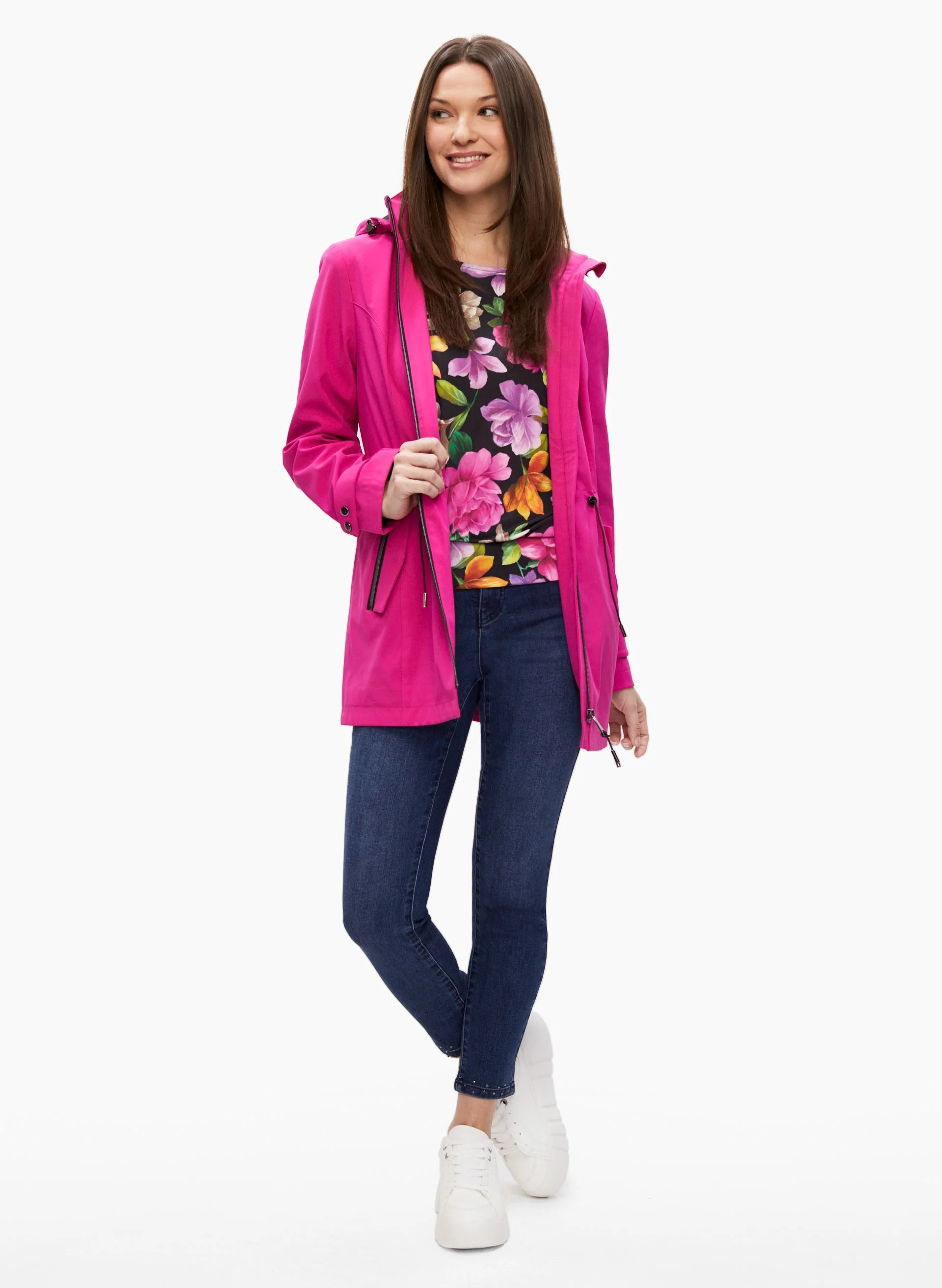 Detachable Hood Raincoat - Image 3