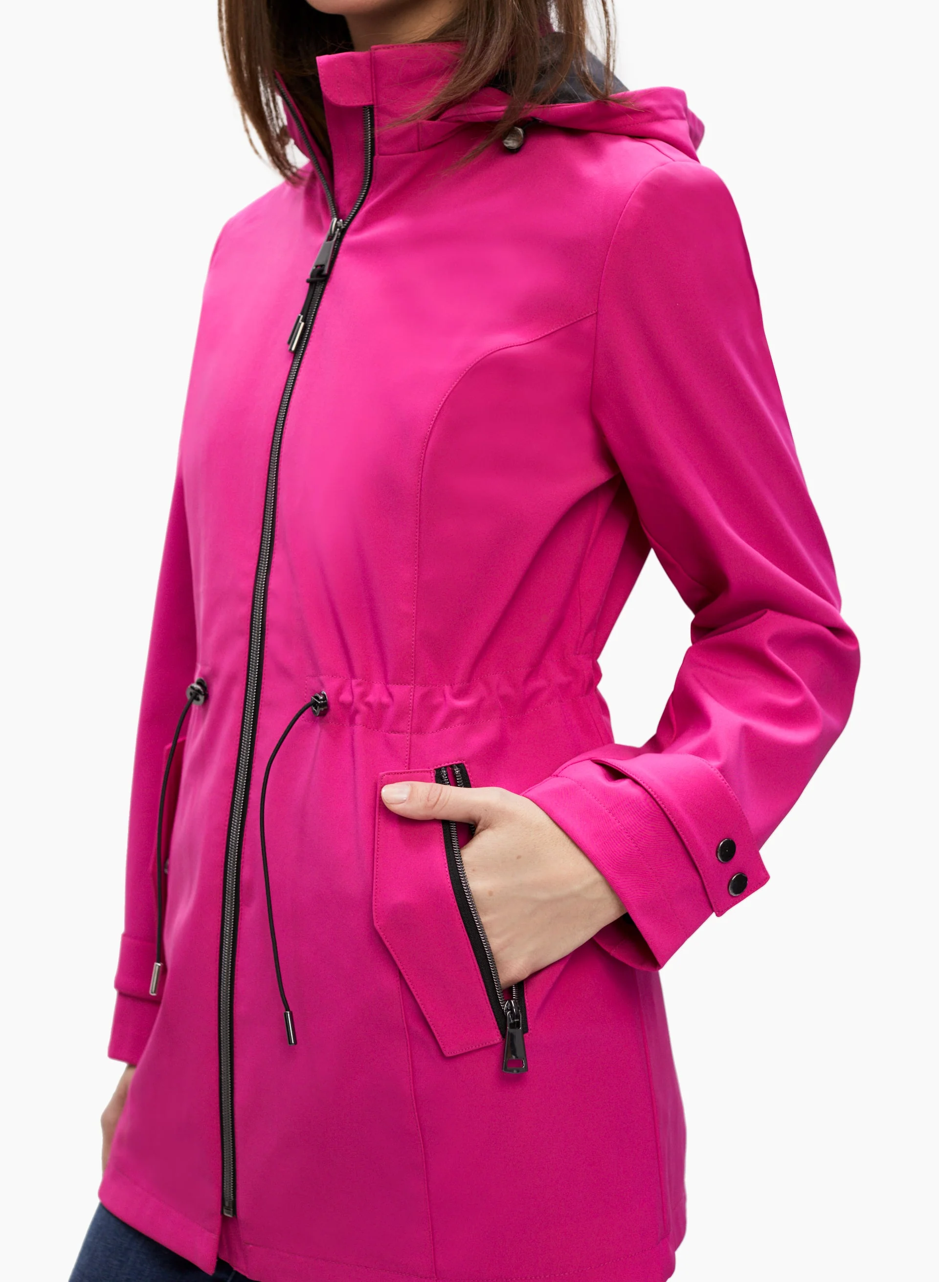 Detachable Hood Raincoat - Image 5