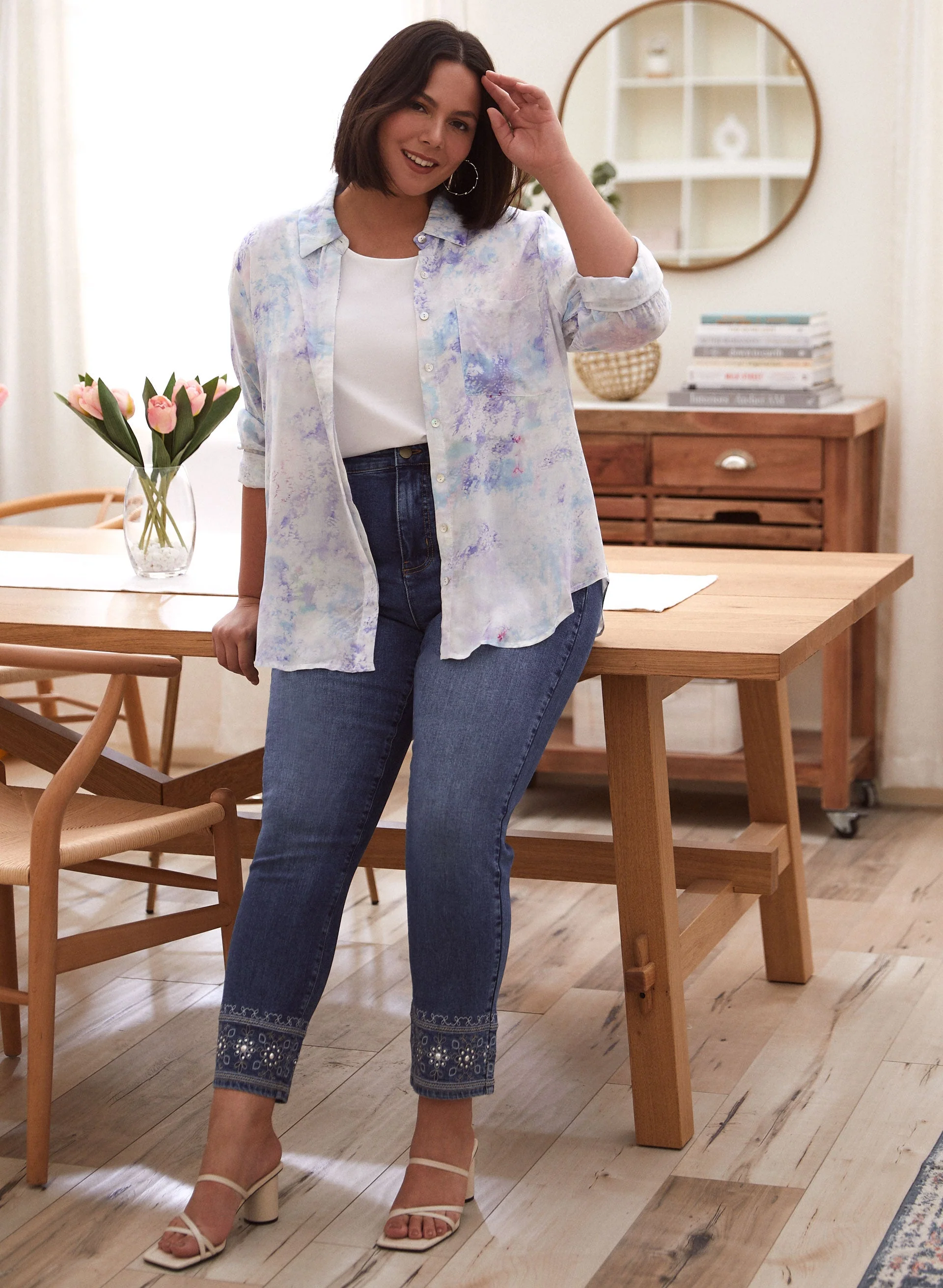 Dex - Tie-Dye Print Top - Image 3