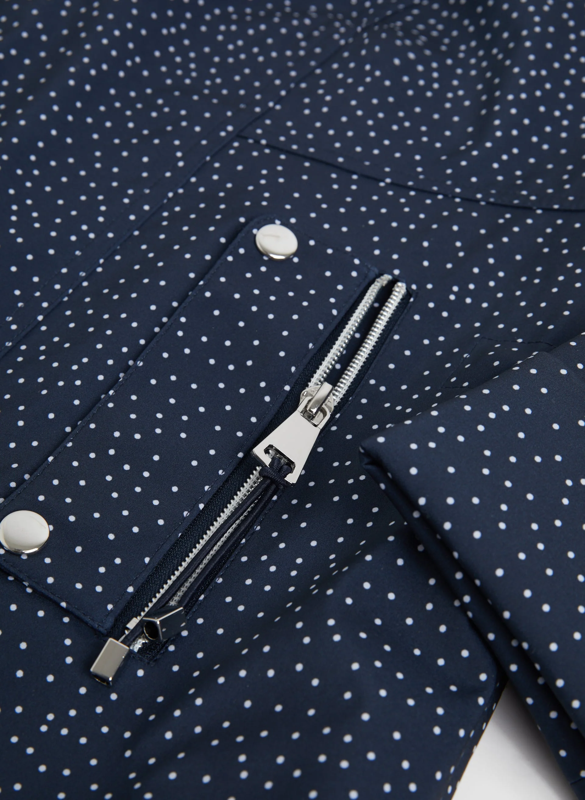 Dot Print Raincoat - Image 5