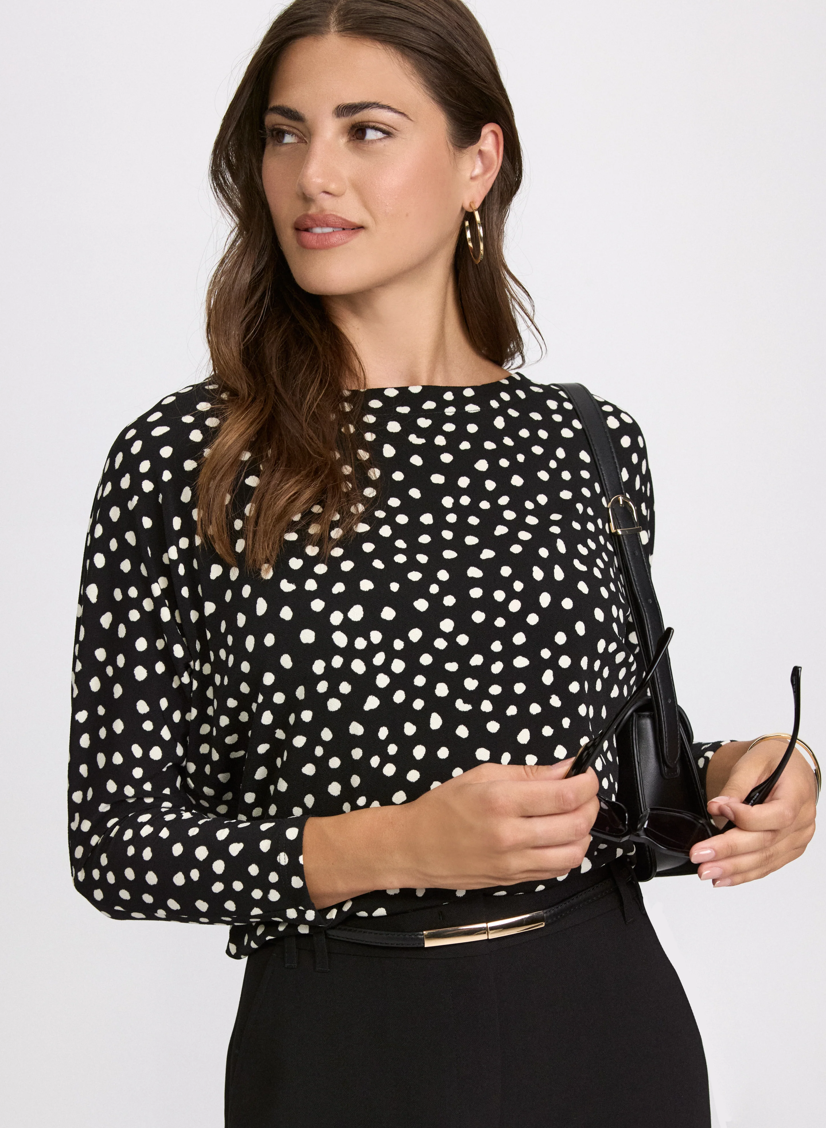 Dot Print Top