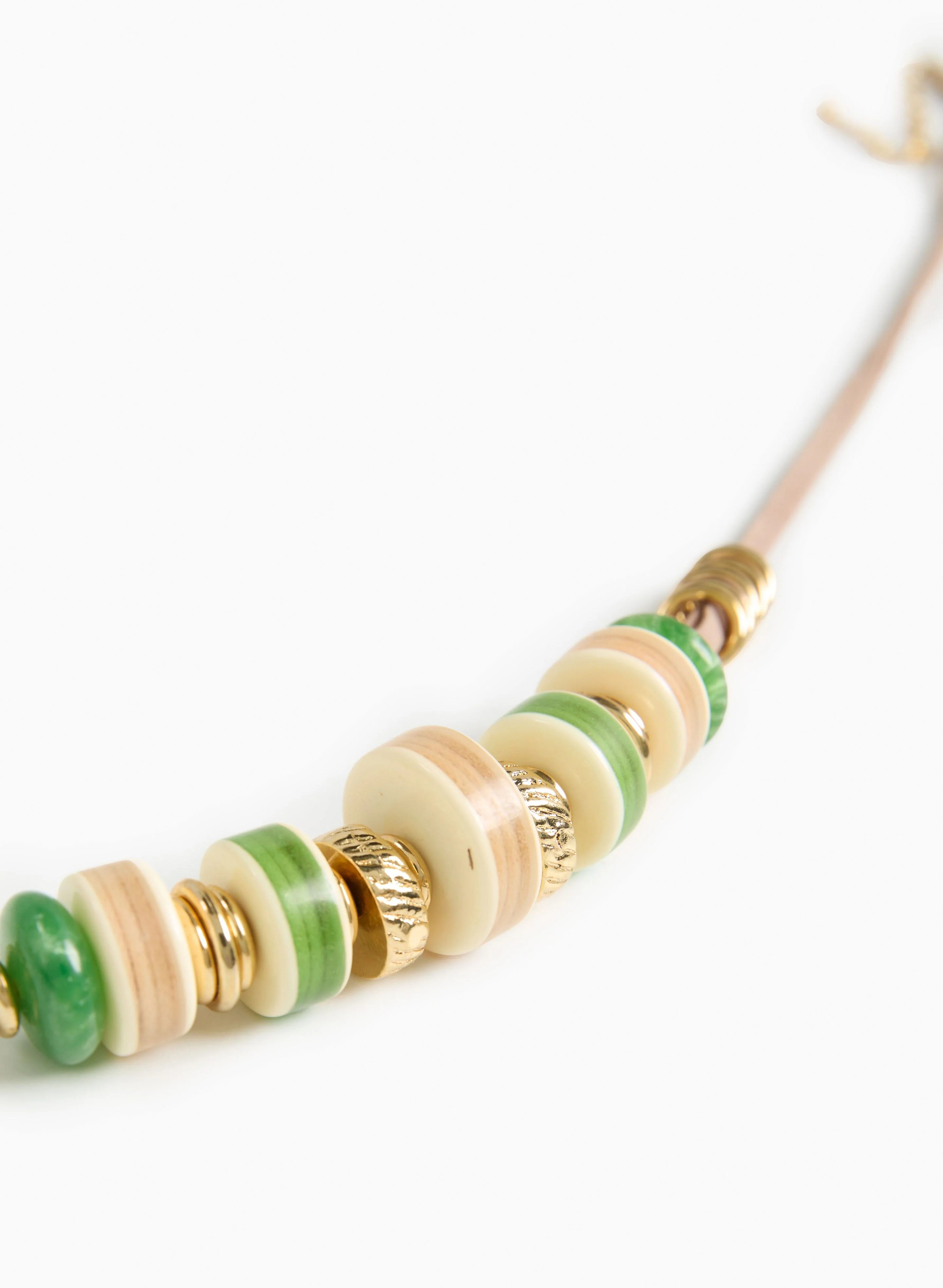 Double-Cord Collar Necklace - Image 2