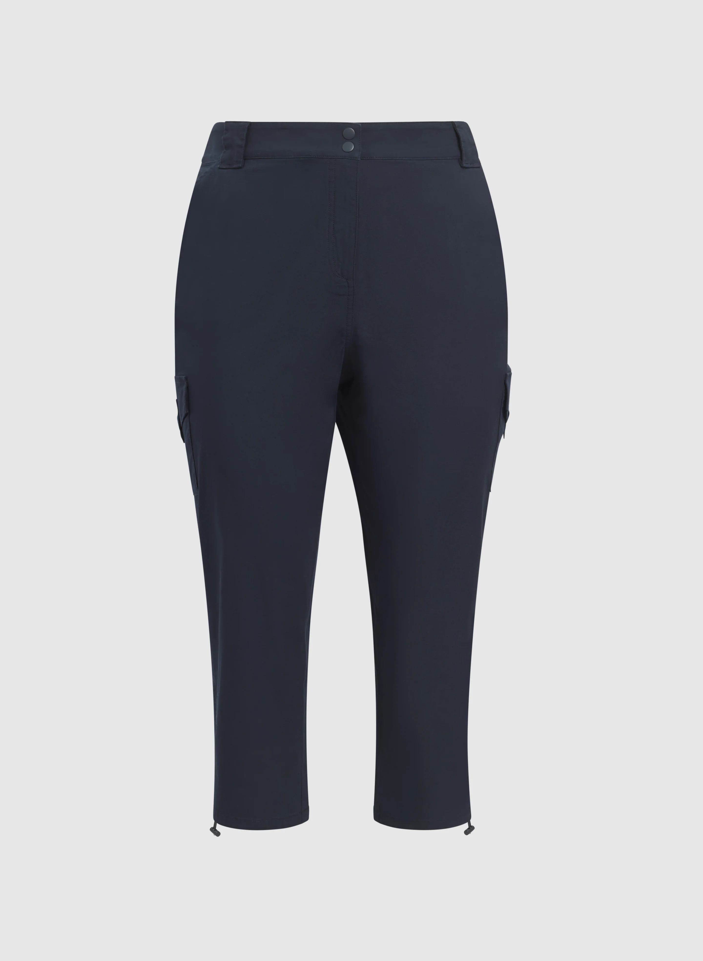 Drawstring Hem Capris - Image 6