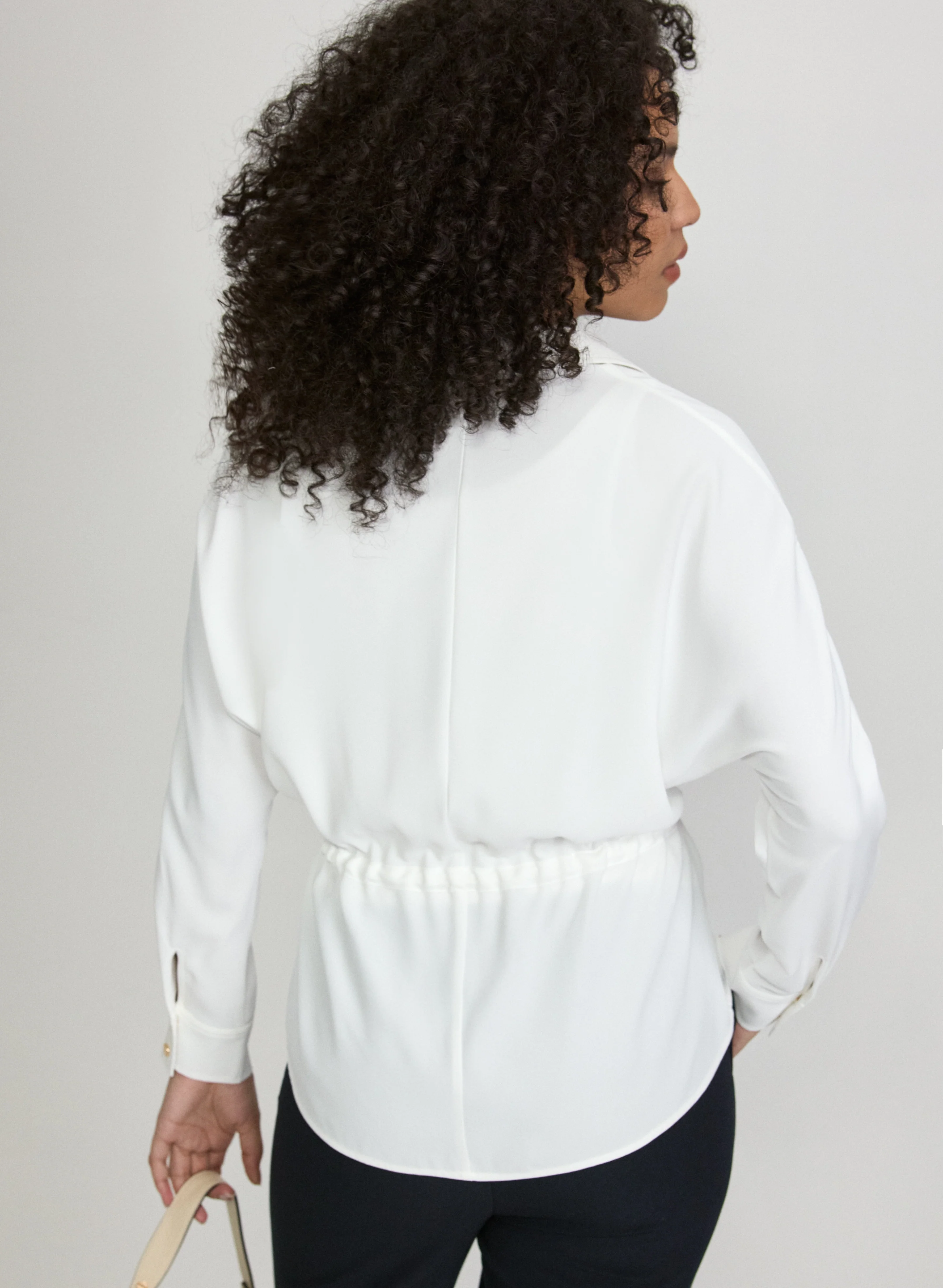 Drawstring Waist Blouse - Image 4