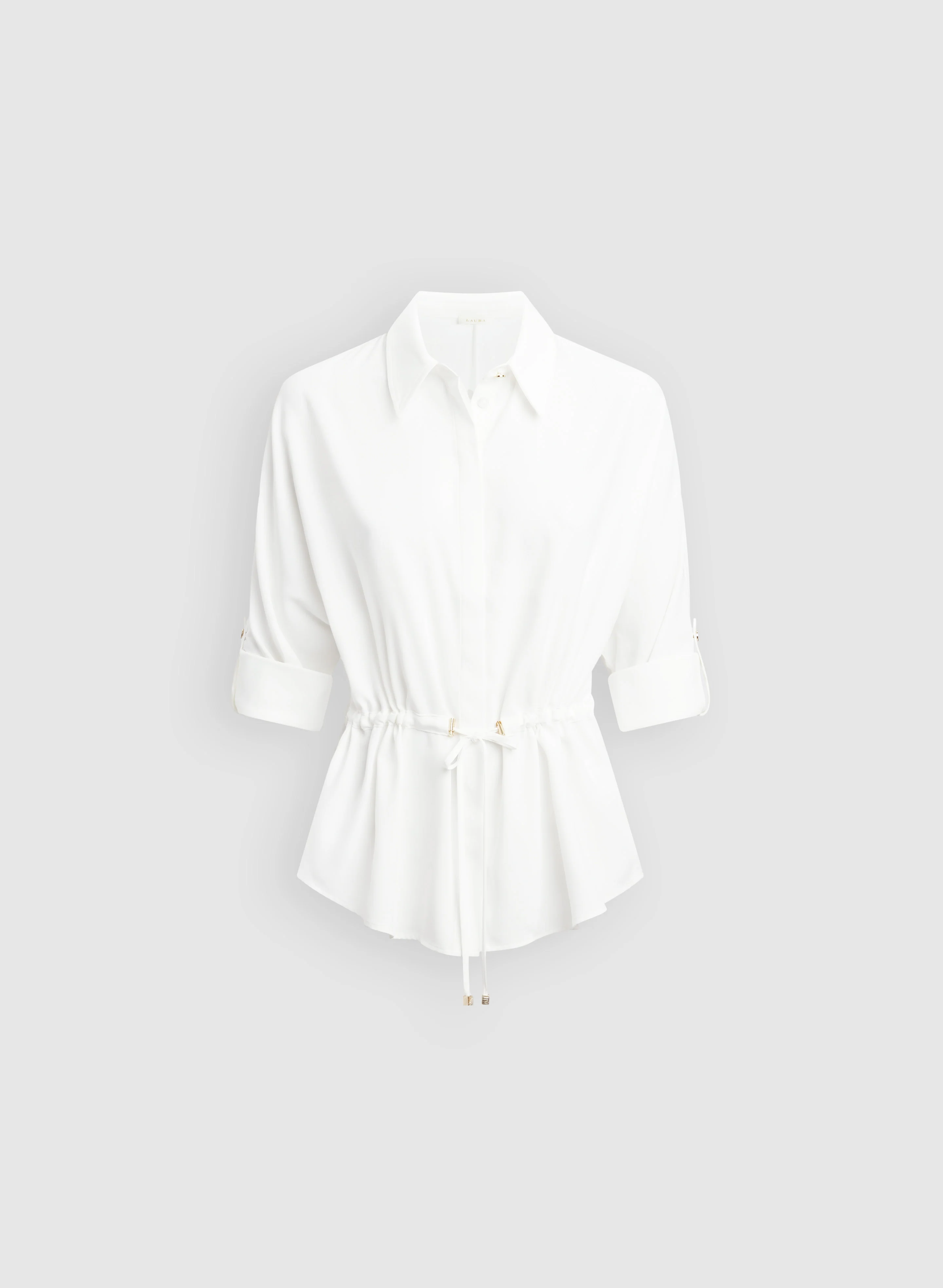 Drawstring Waist Blouse - Image 6