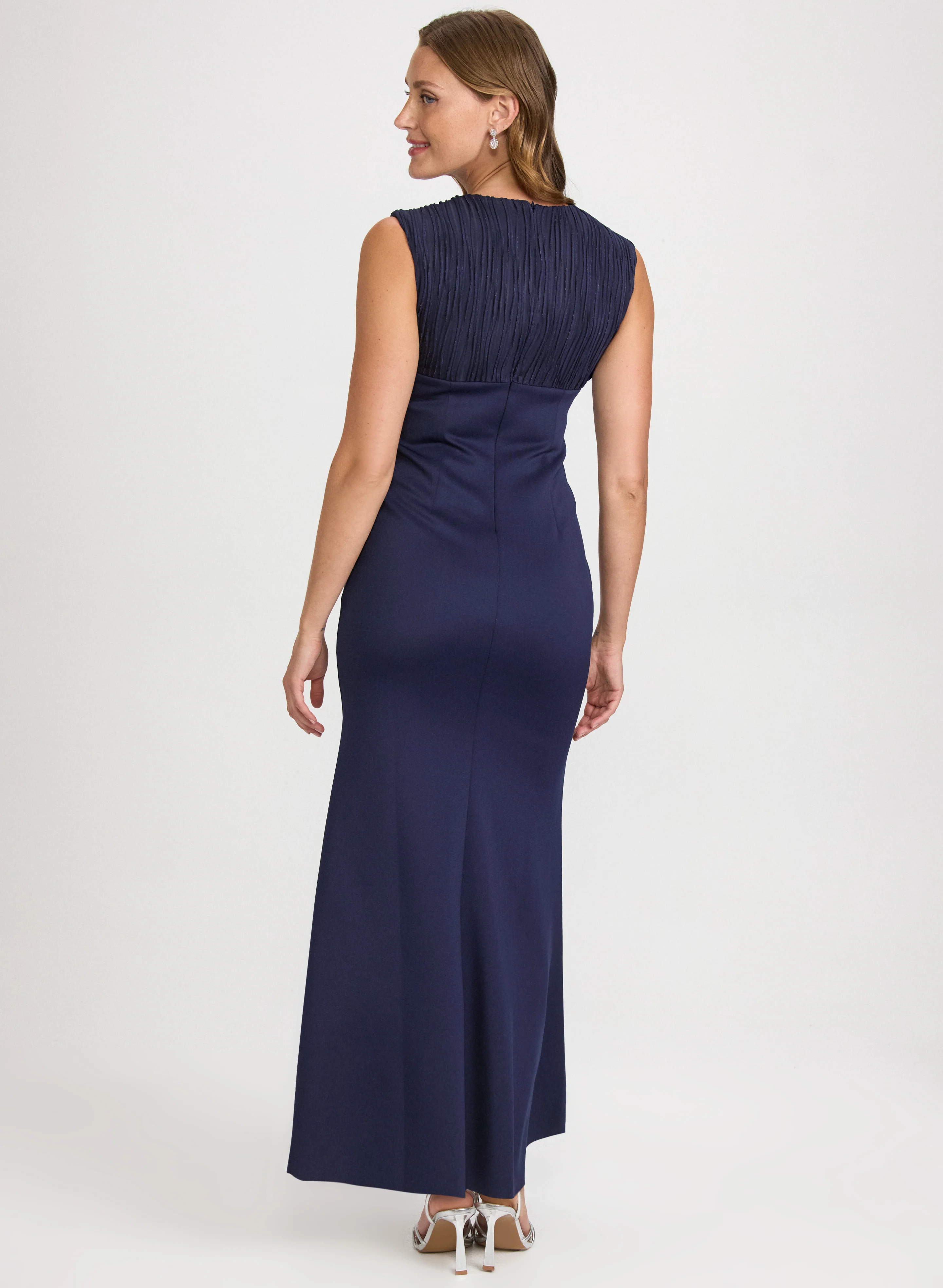 Embellished Flounce Detail Dress - Image 2