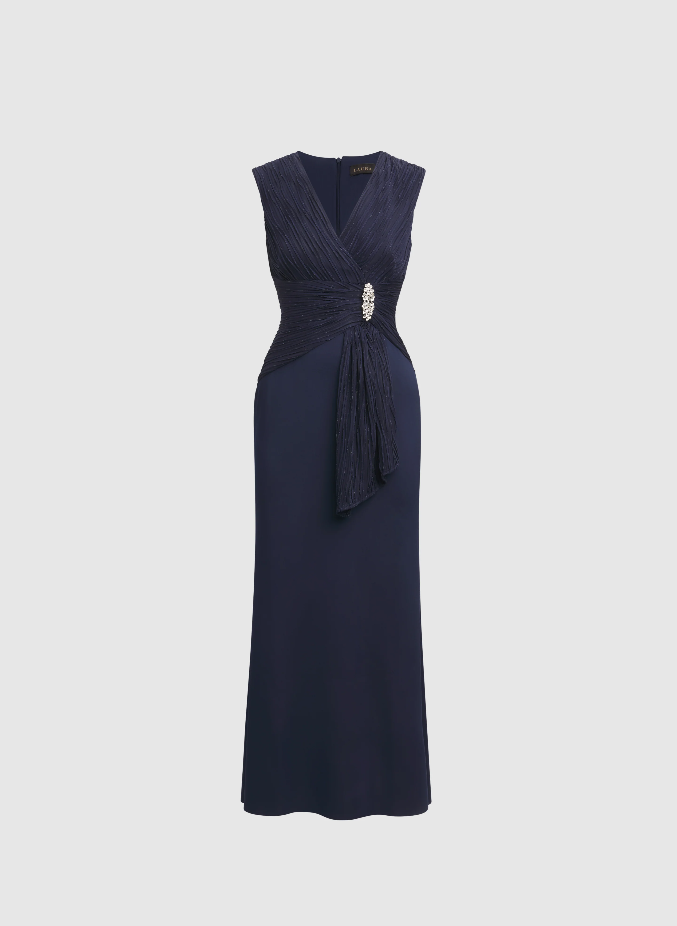 Embellished Flounce Detail Dress - Image 6