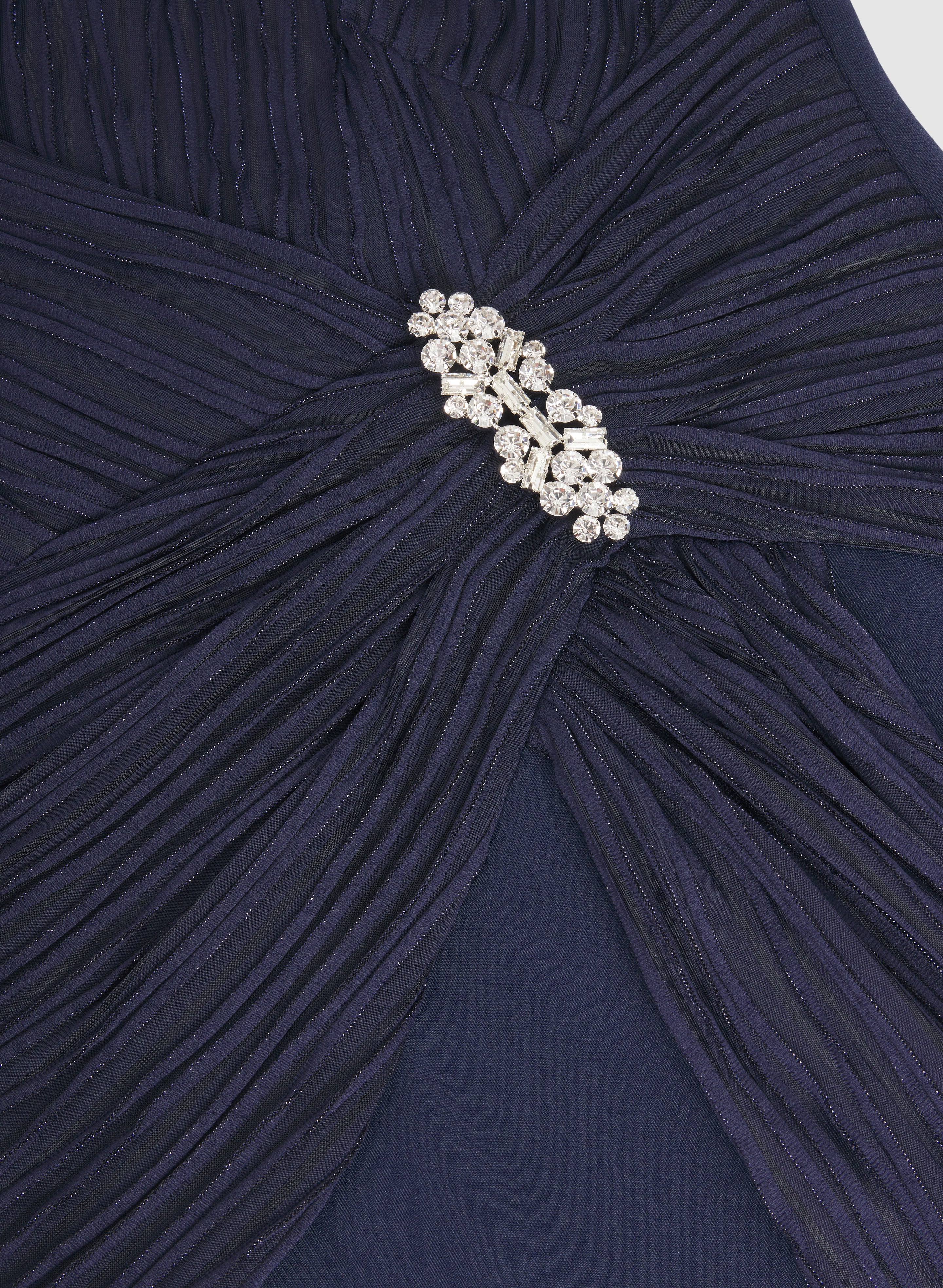 Embellished Flounce Detail Dress - Image 7