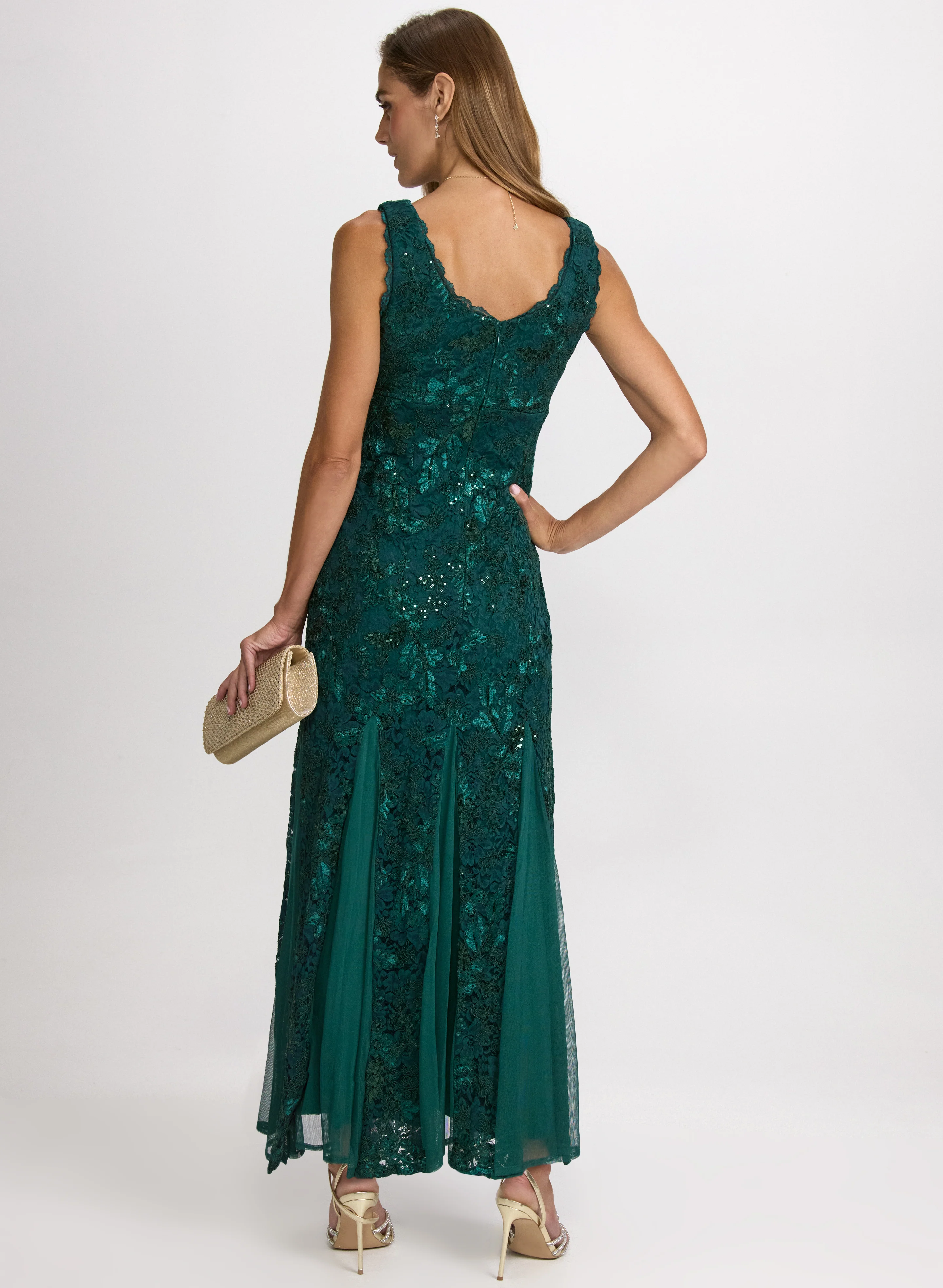 Embellished Lace Dress - Image 2