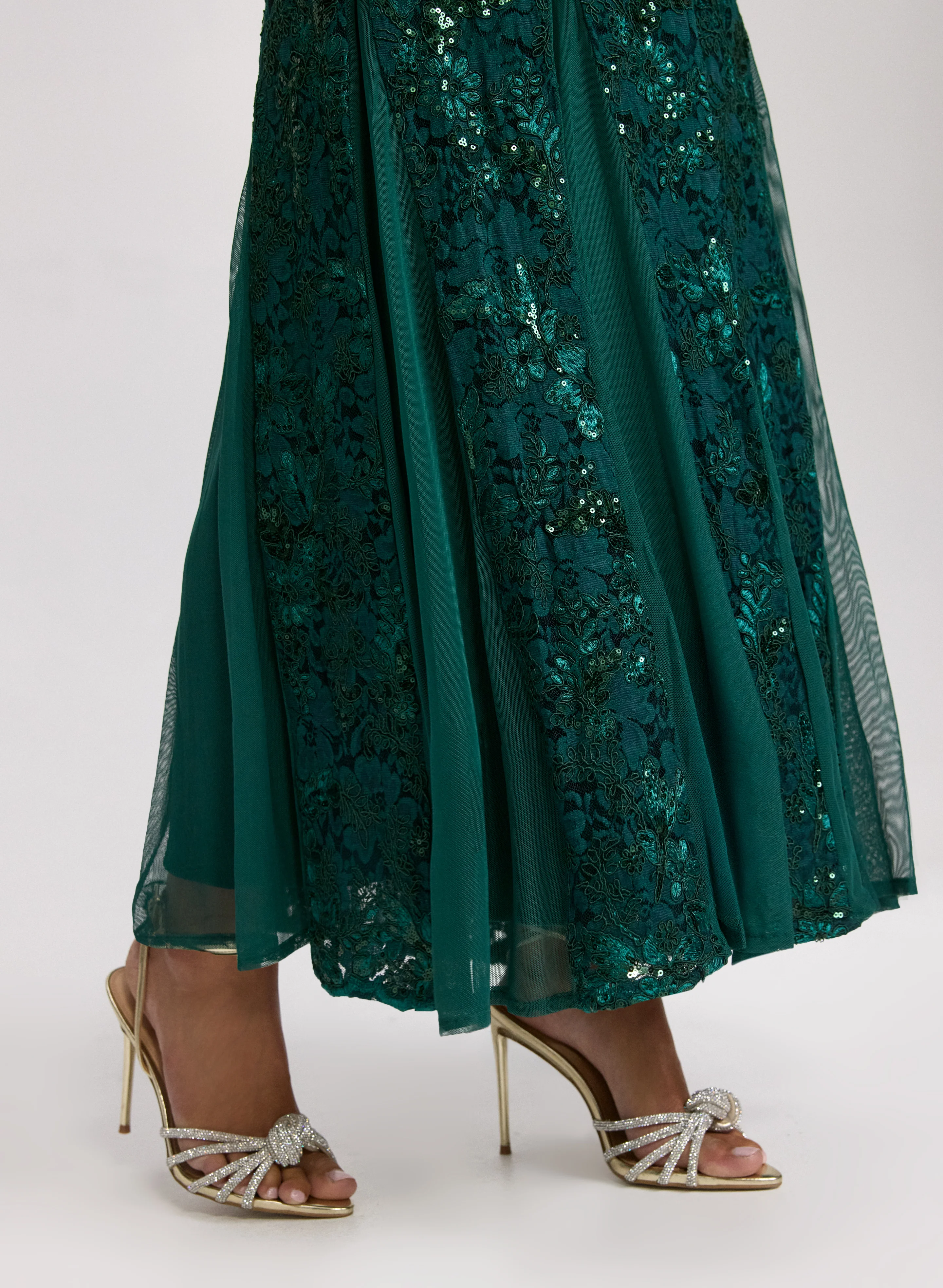 Embellished Lace Dress - Image 5