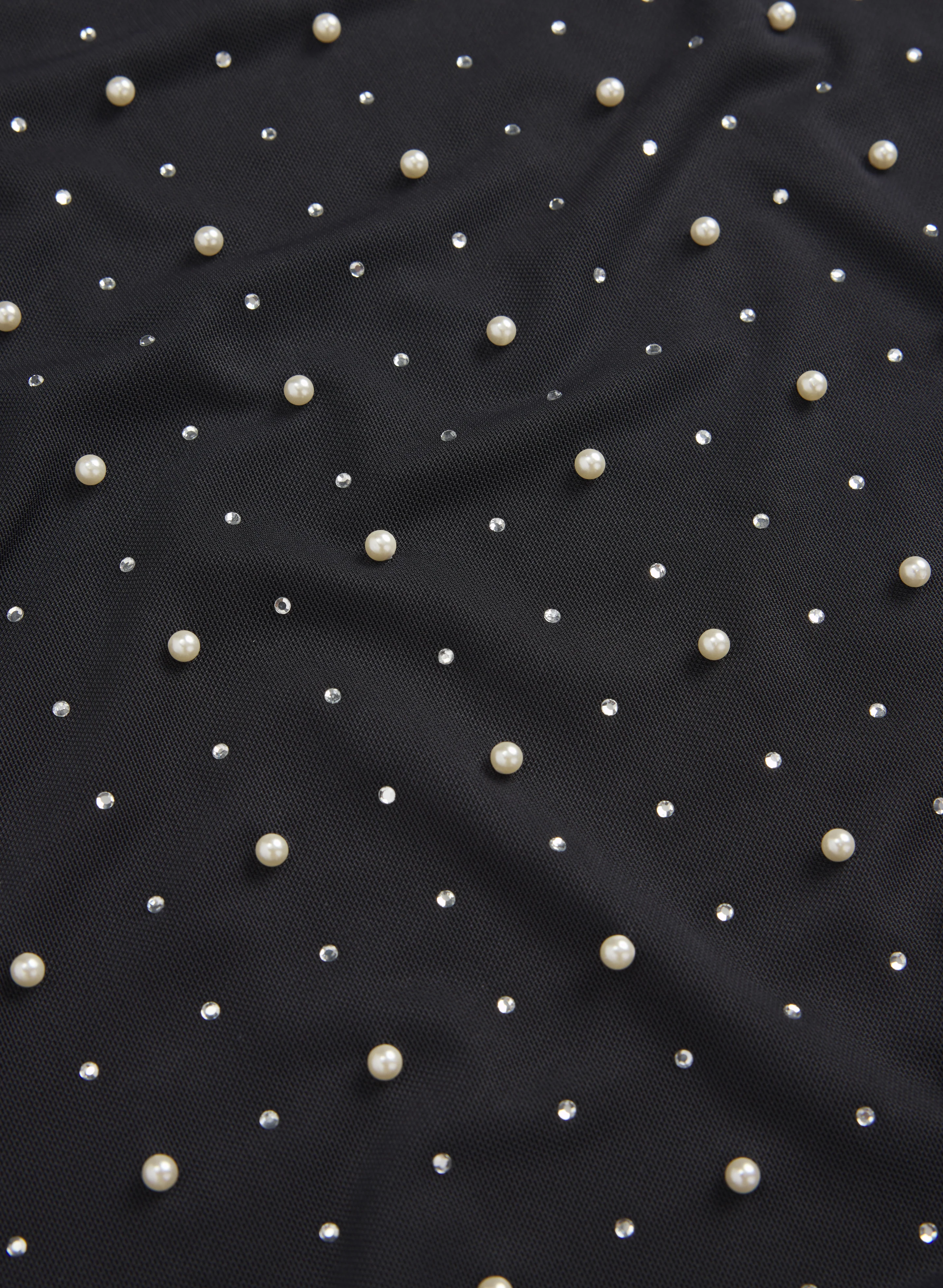 Embellished Mesh Top - Image 7