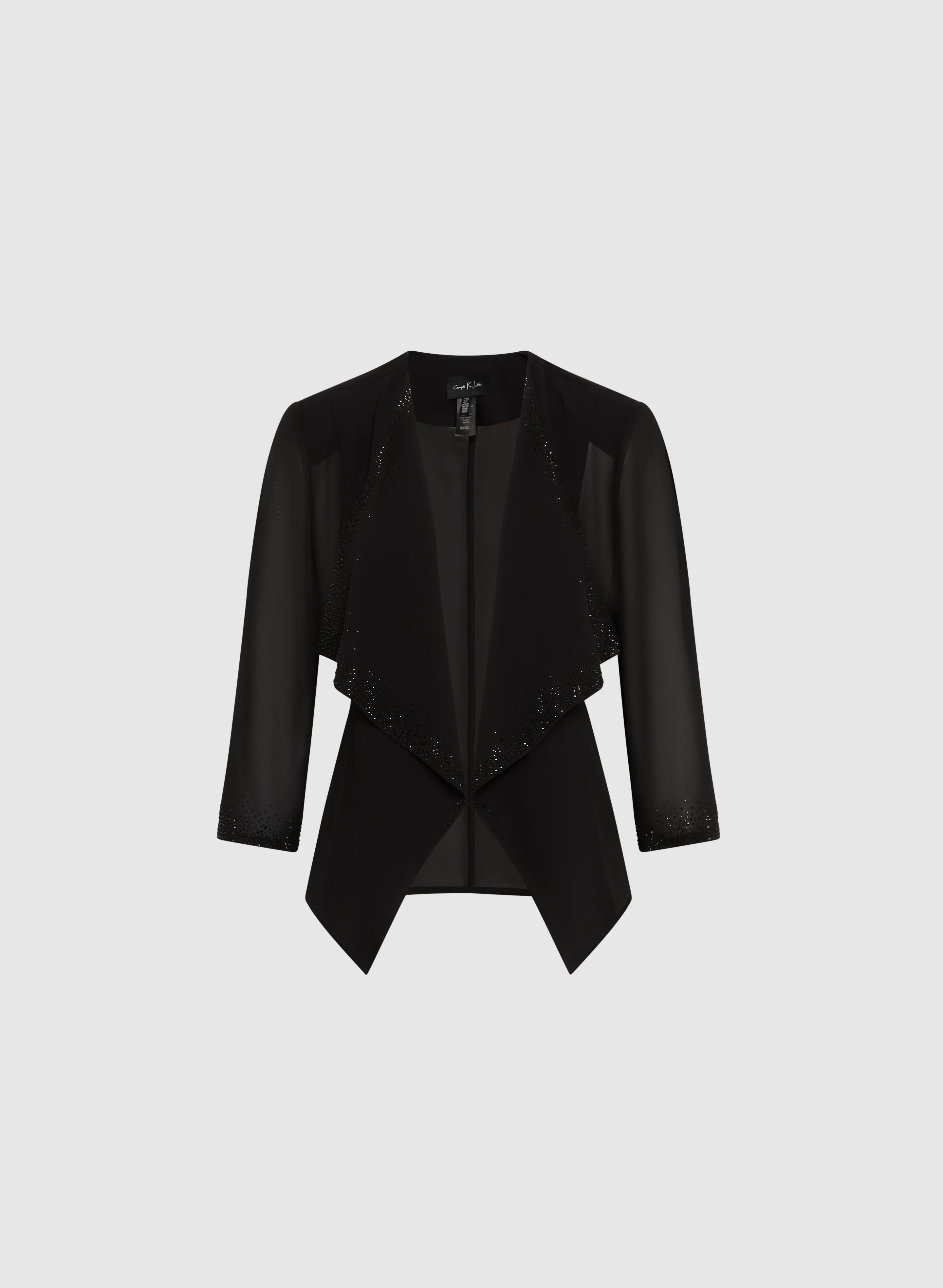 Compli K - Embellished Open Front Bolero - Image 6