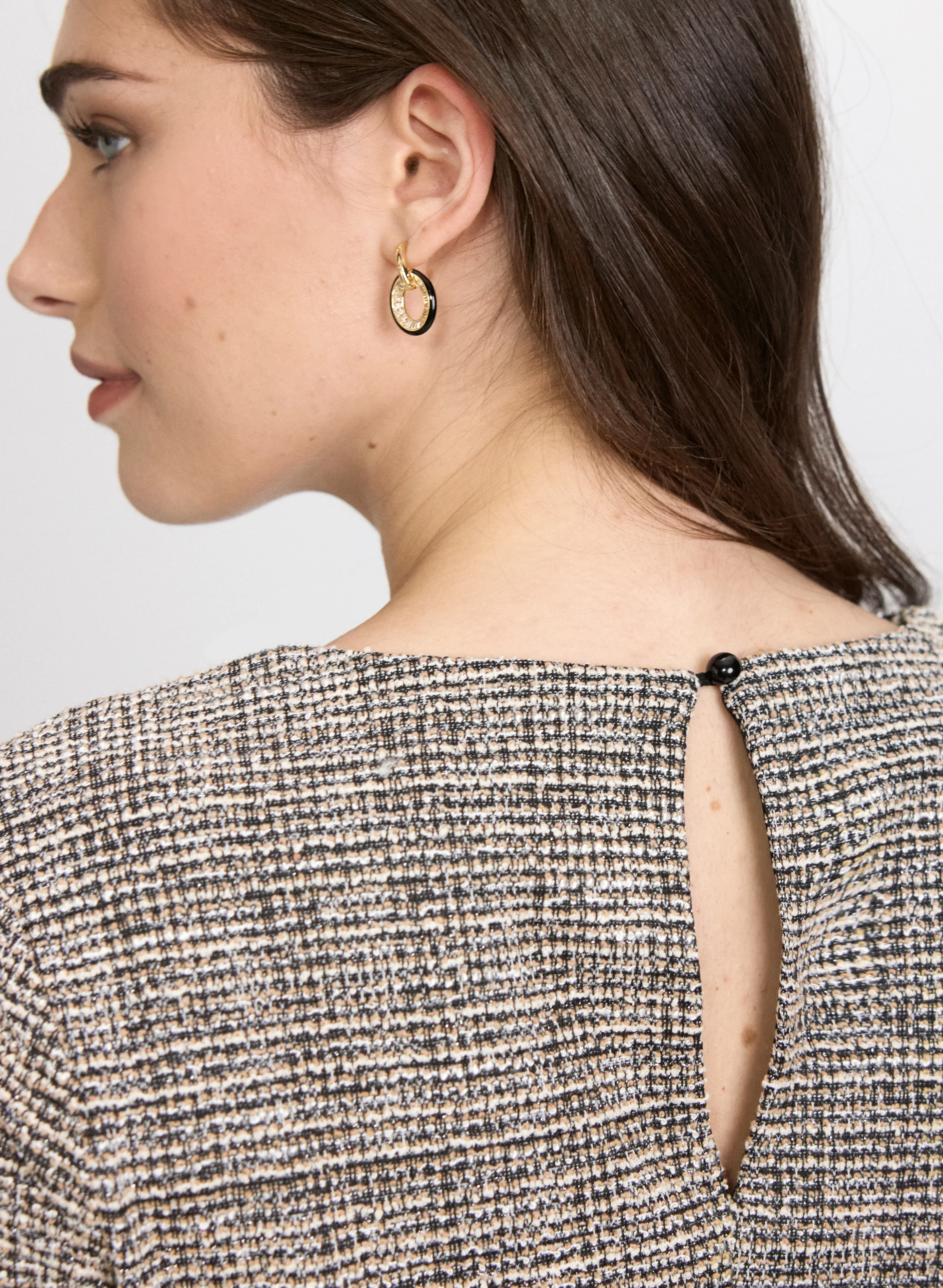 Embellished Tweed Dress - Image 5