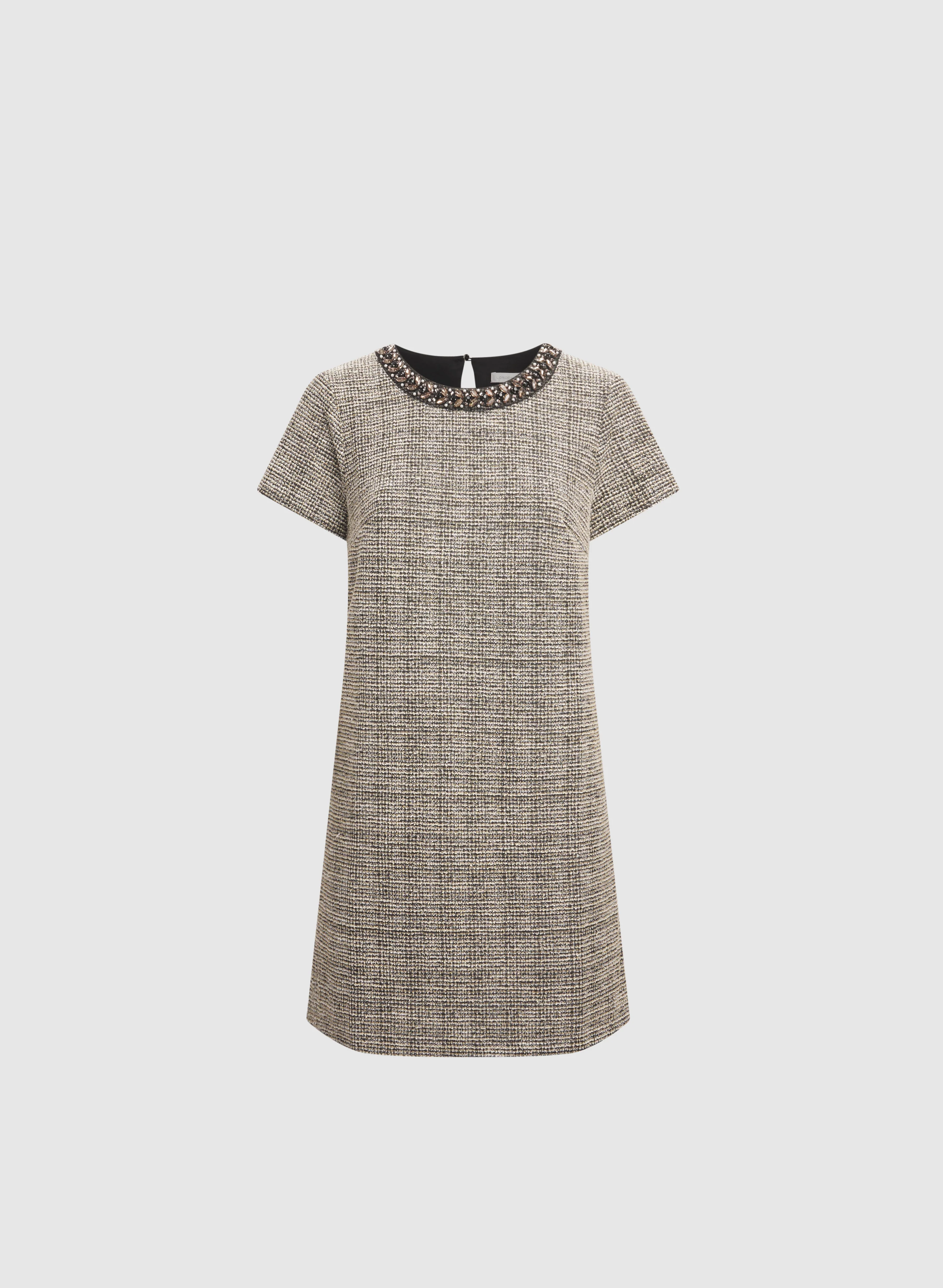 Embellished Tweed Dress - Image 6