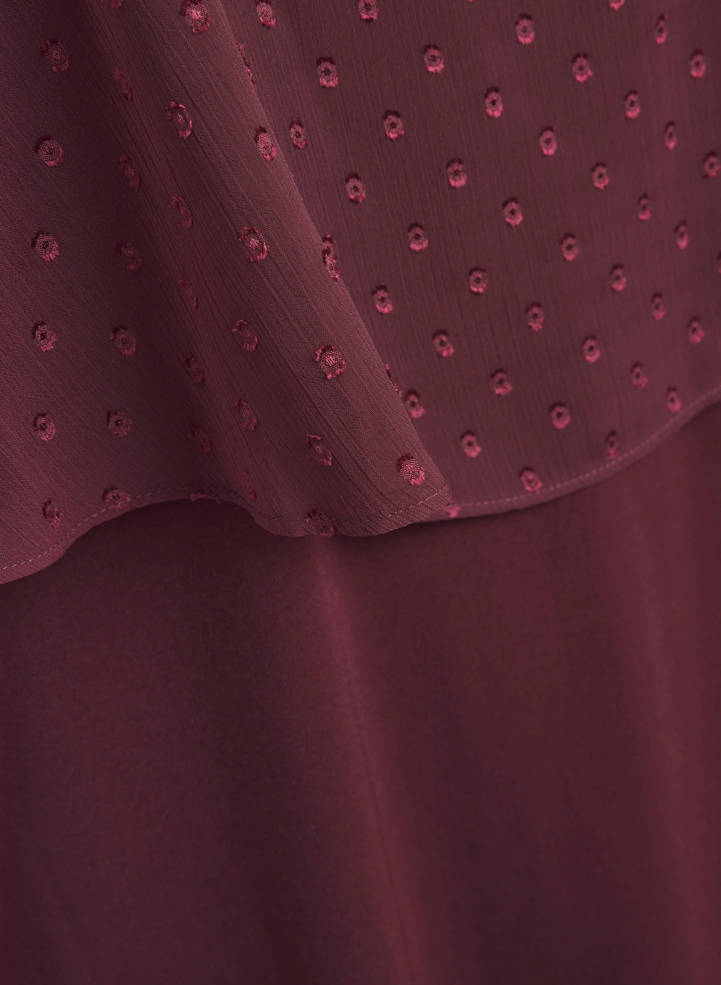 Embroidered Capelet Dress - Image 7
