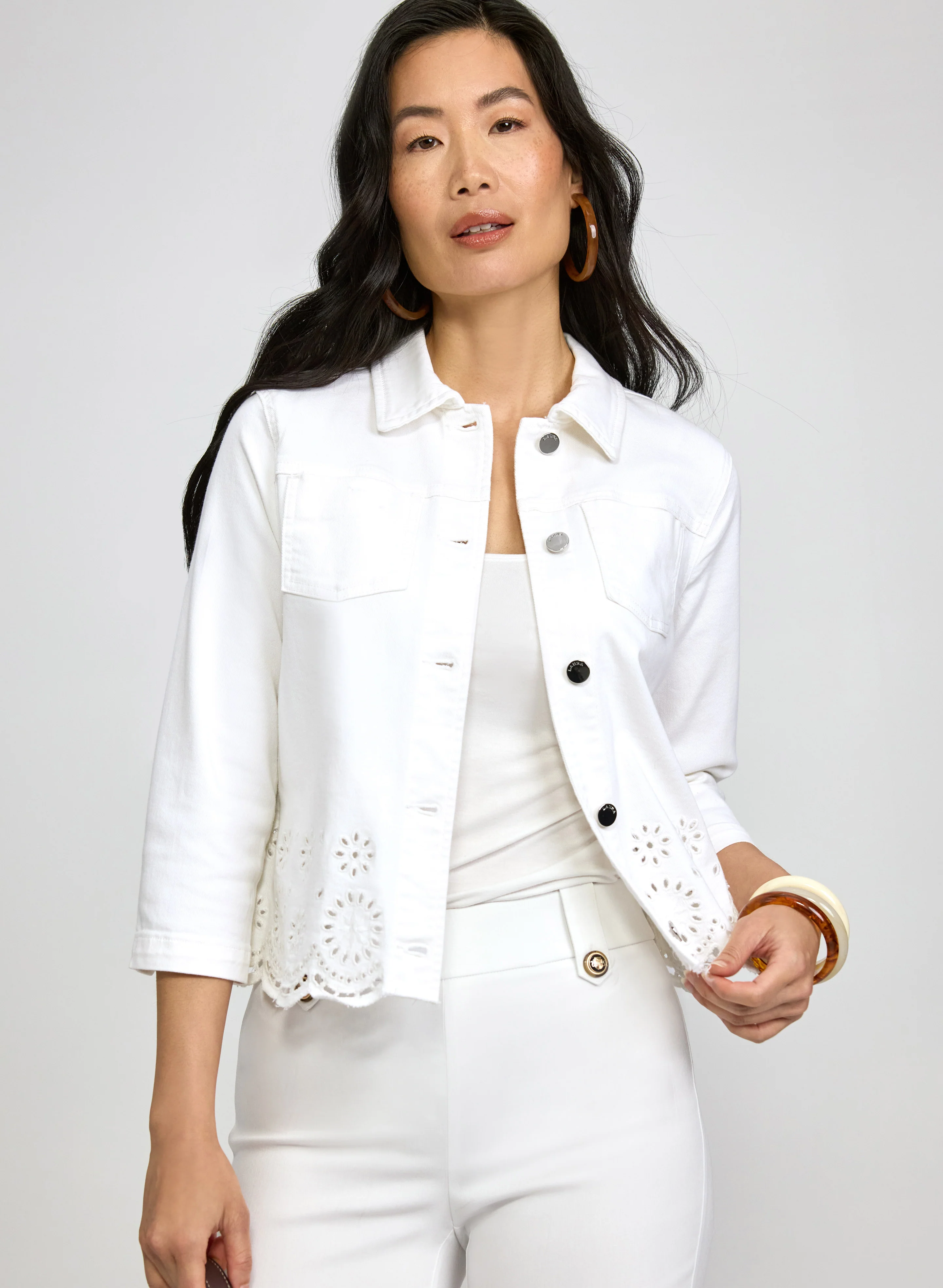 Embroidered Denim Jacket