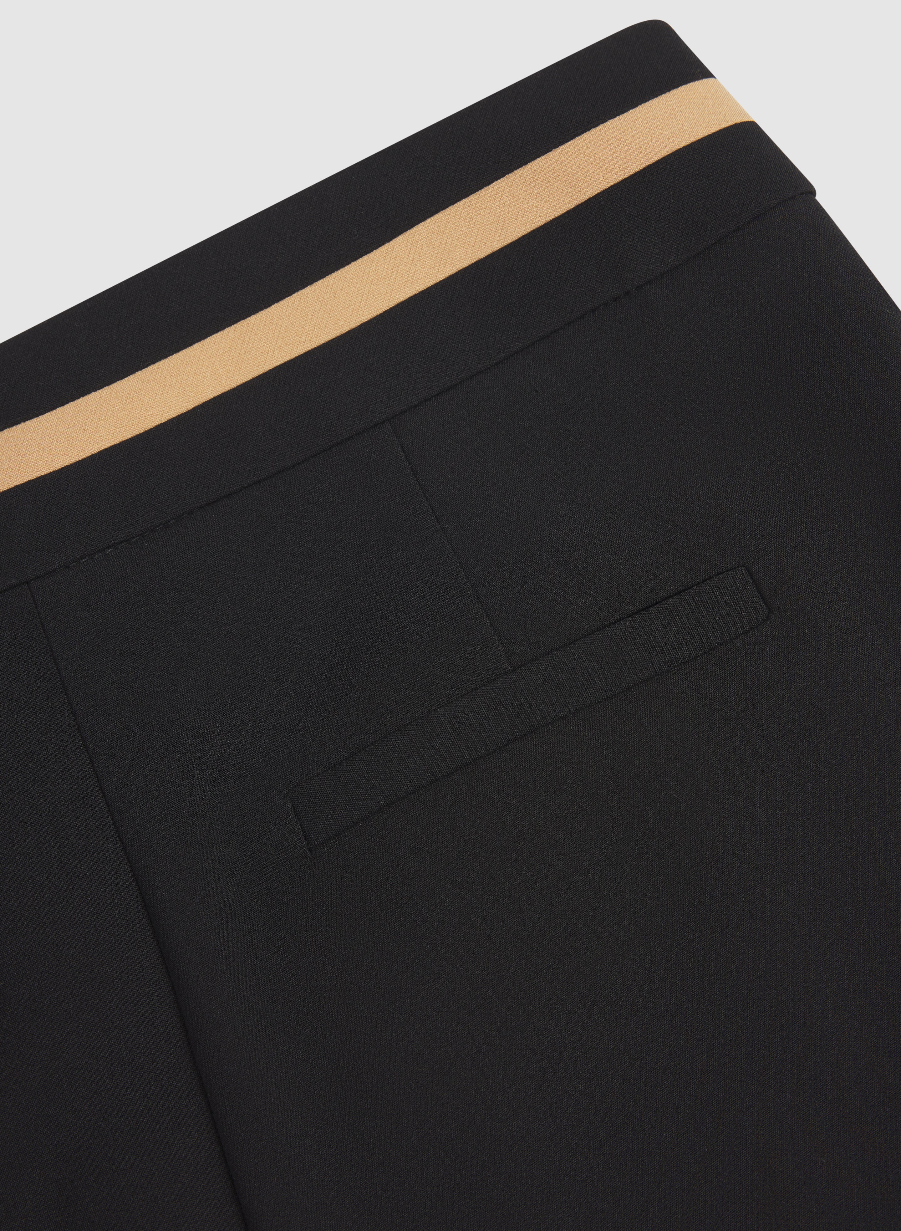 Emma Contrast Trim Slim-Leg Pants - Image 7