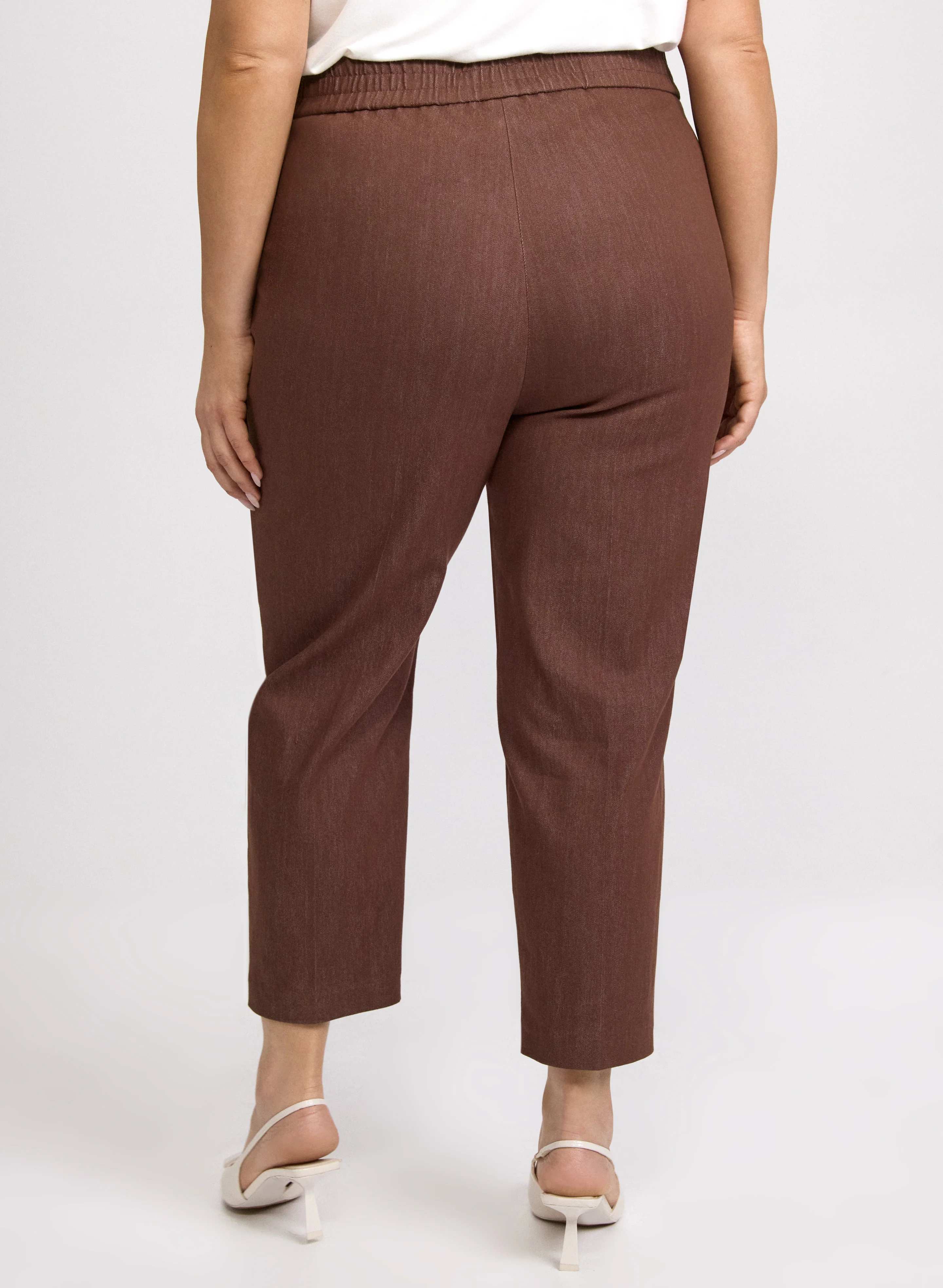 Emma Slim-Leg Denim Pants - Image 2