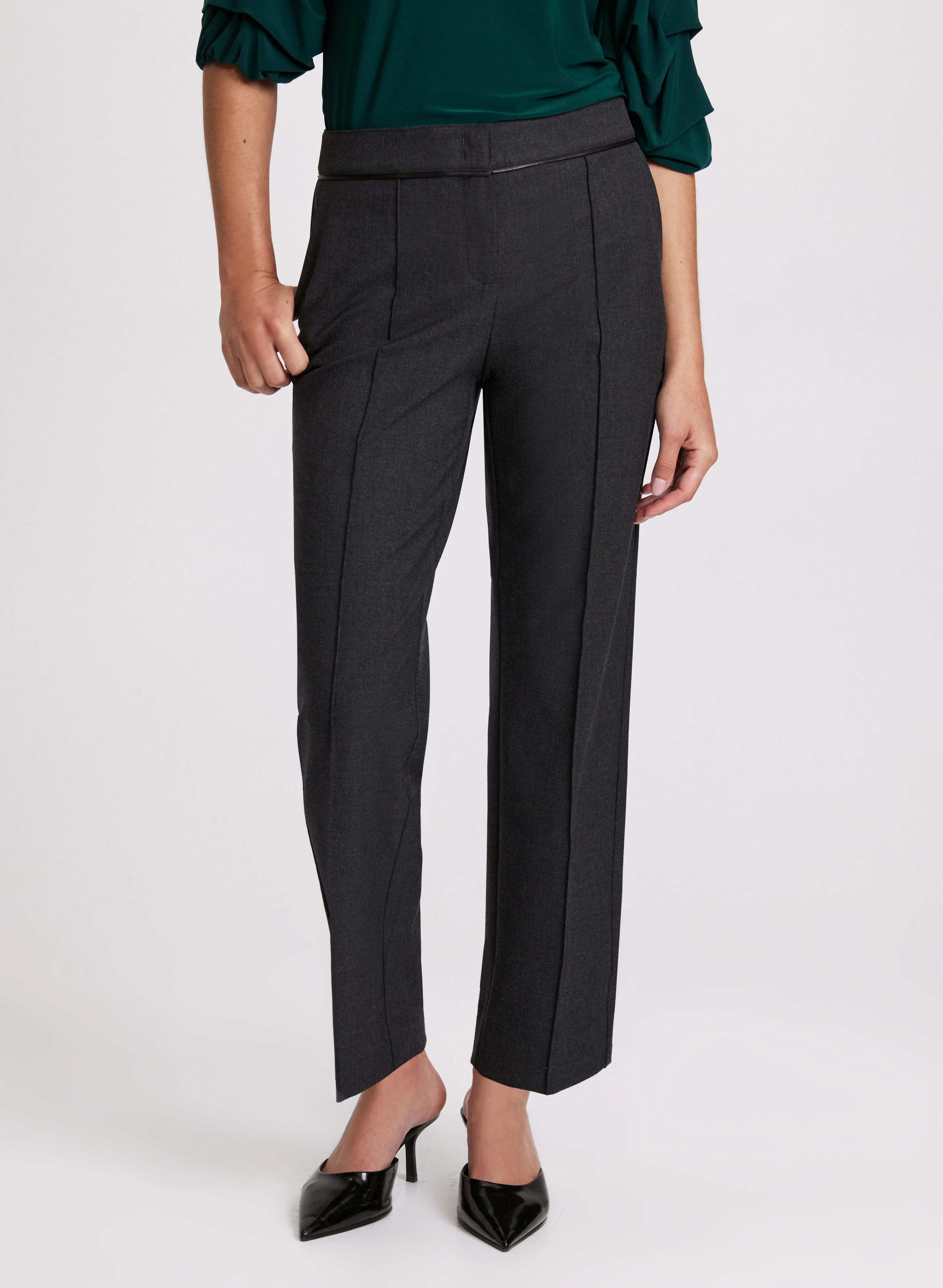 Emma Straight-Leg Pants - Short