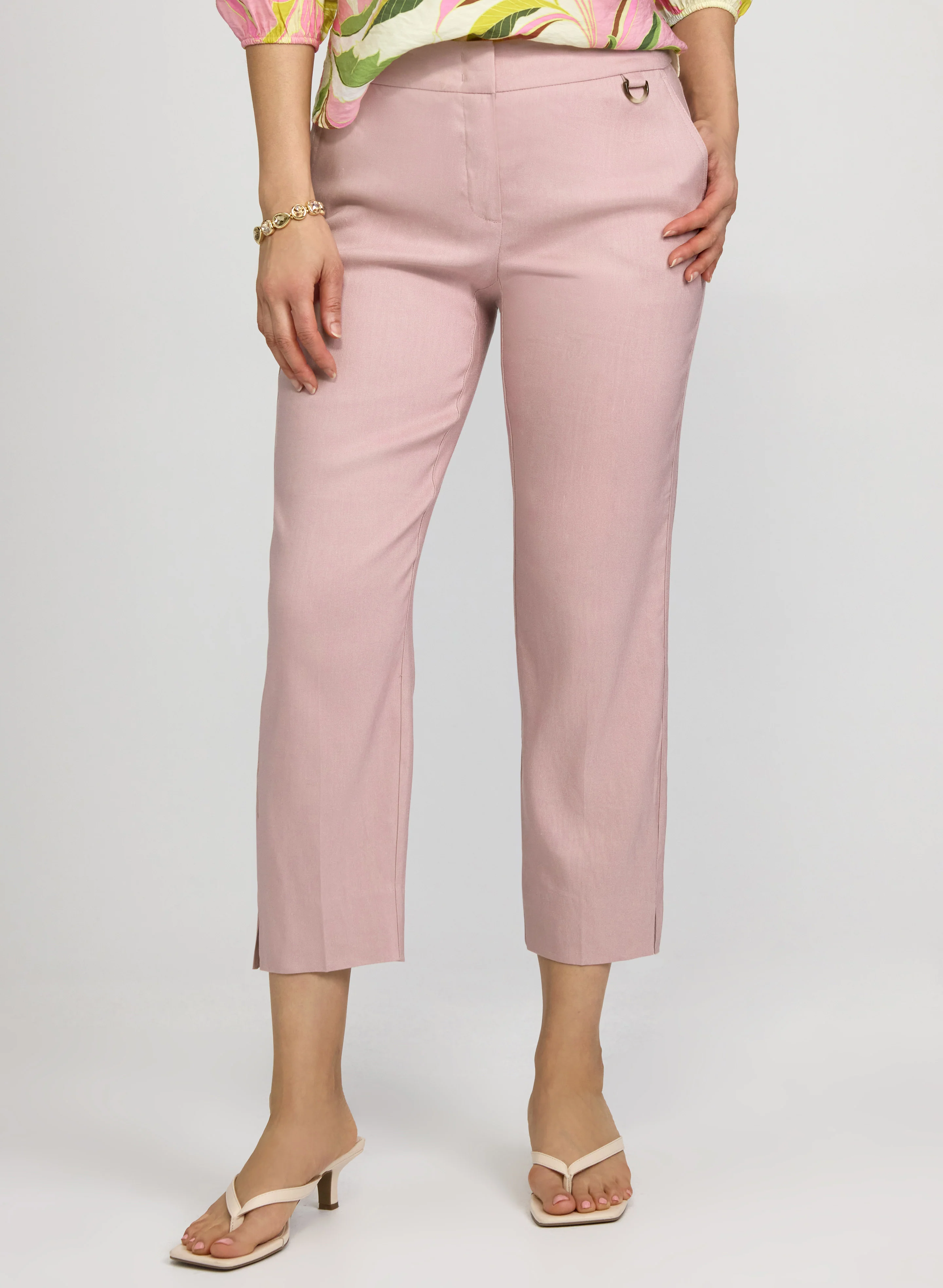 Emma Stretch-Linen Pants