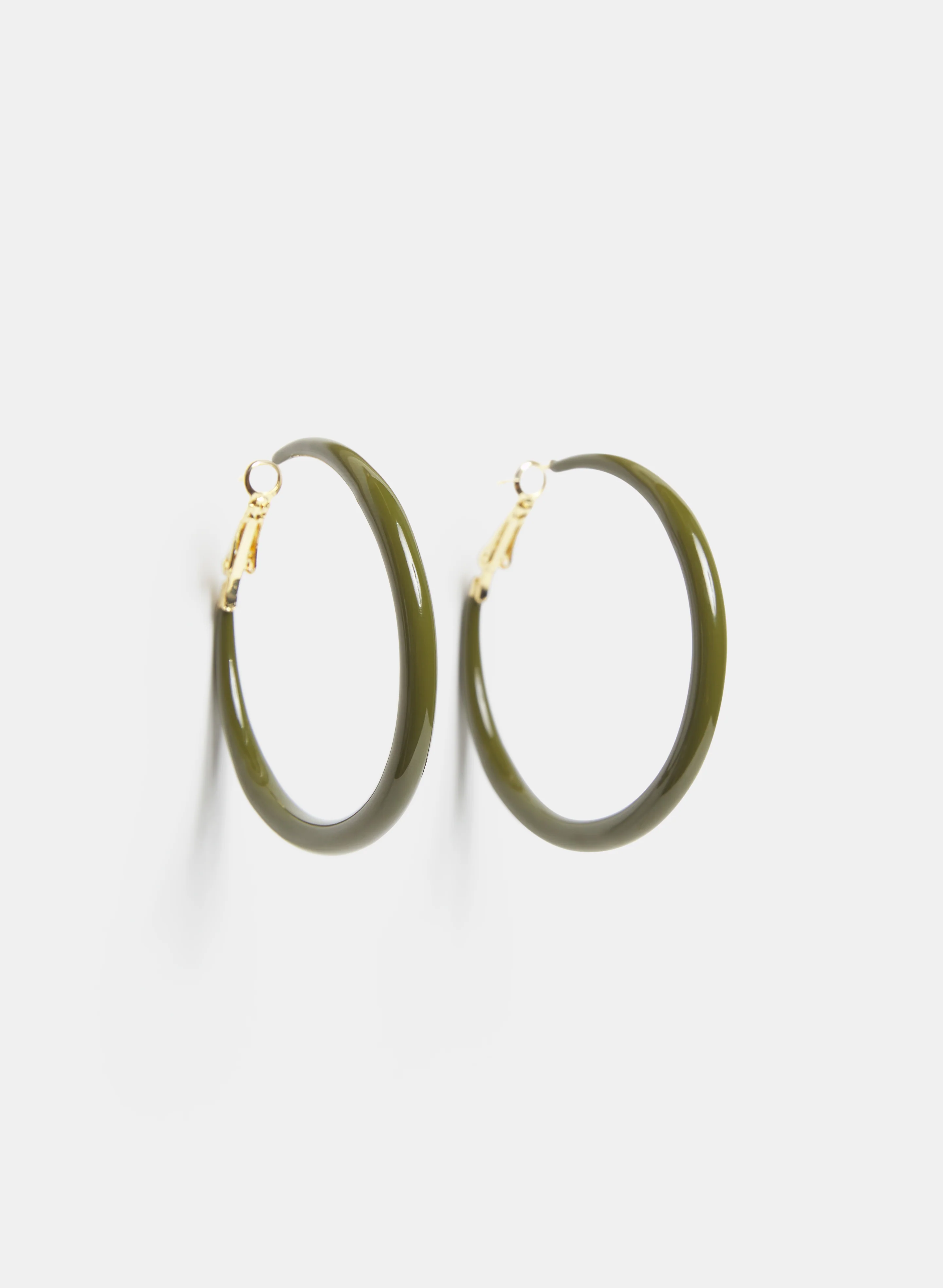 Epoxy Hoop Earrings - Image 4