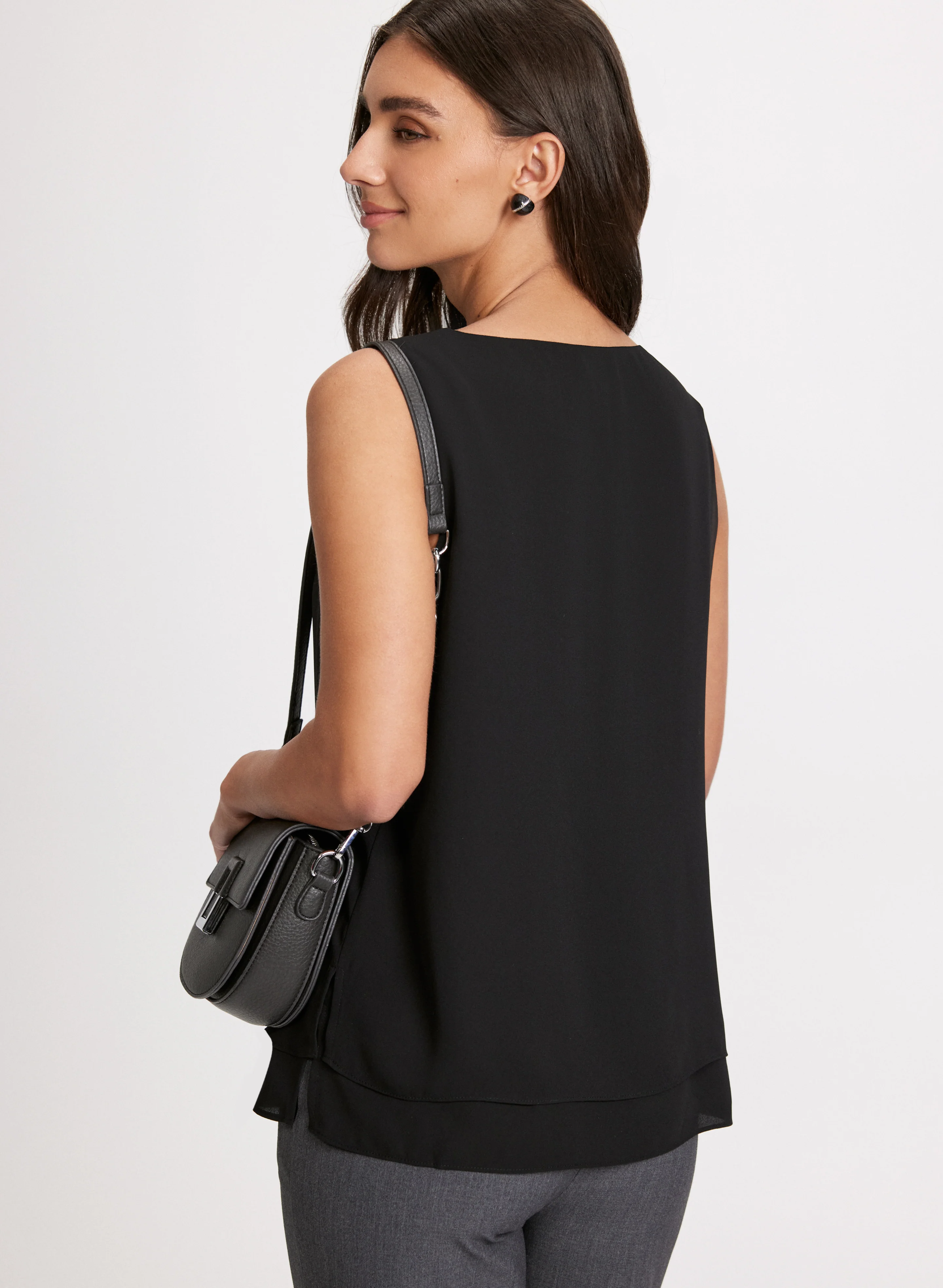 Essential Sleeveless Blouse - Image 4