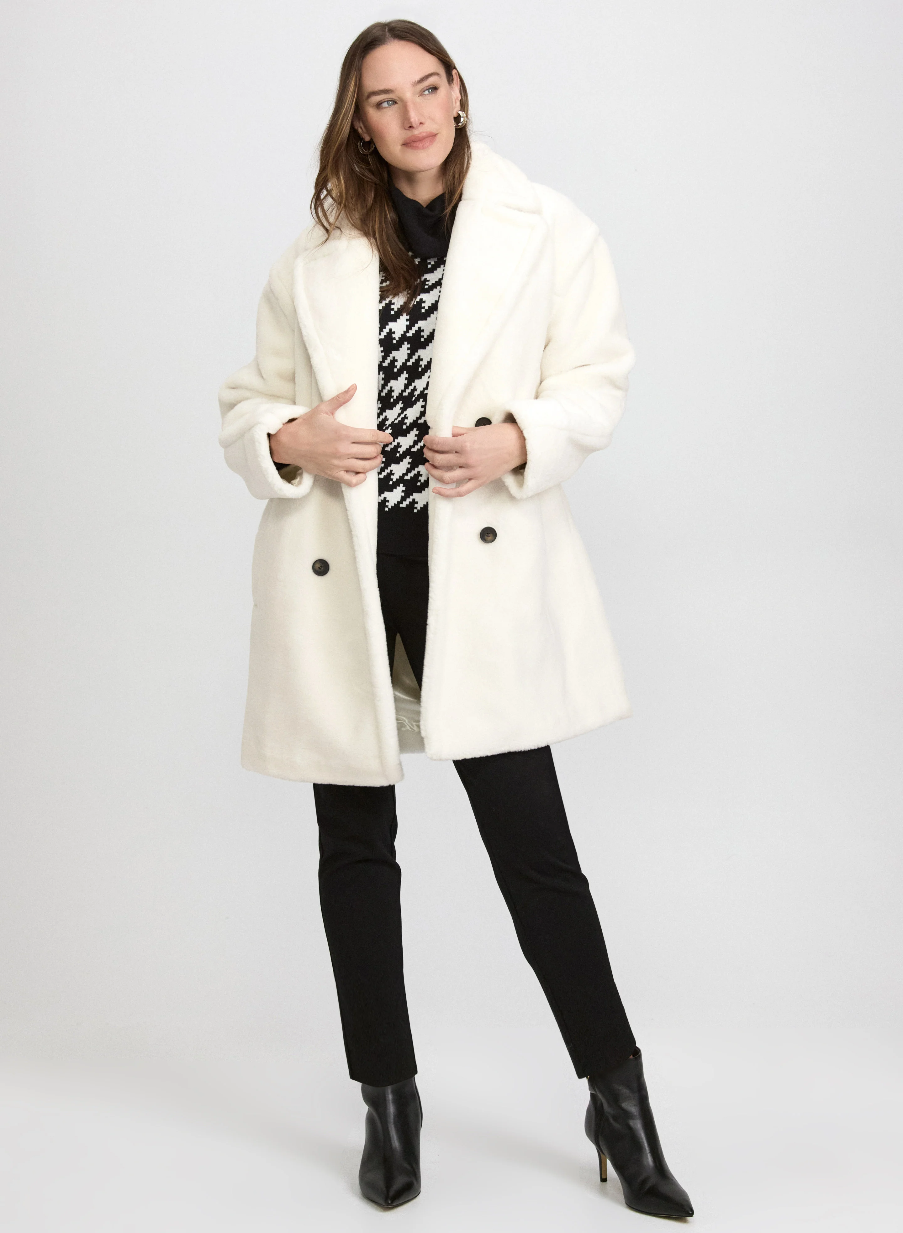 Faux-Fur Coat - Image 2
