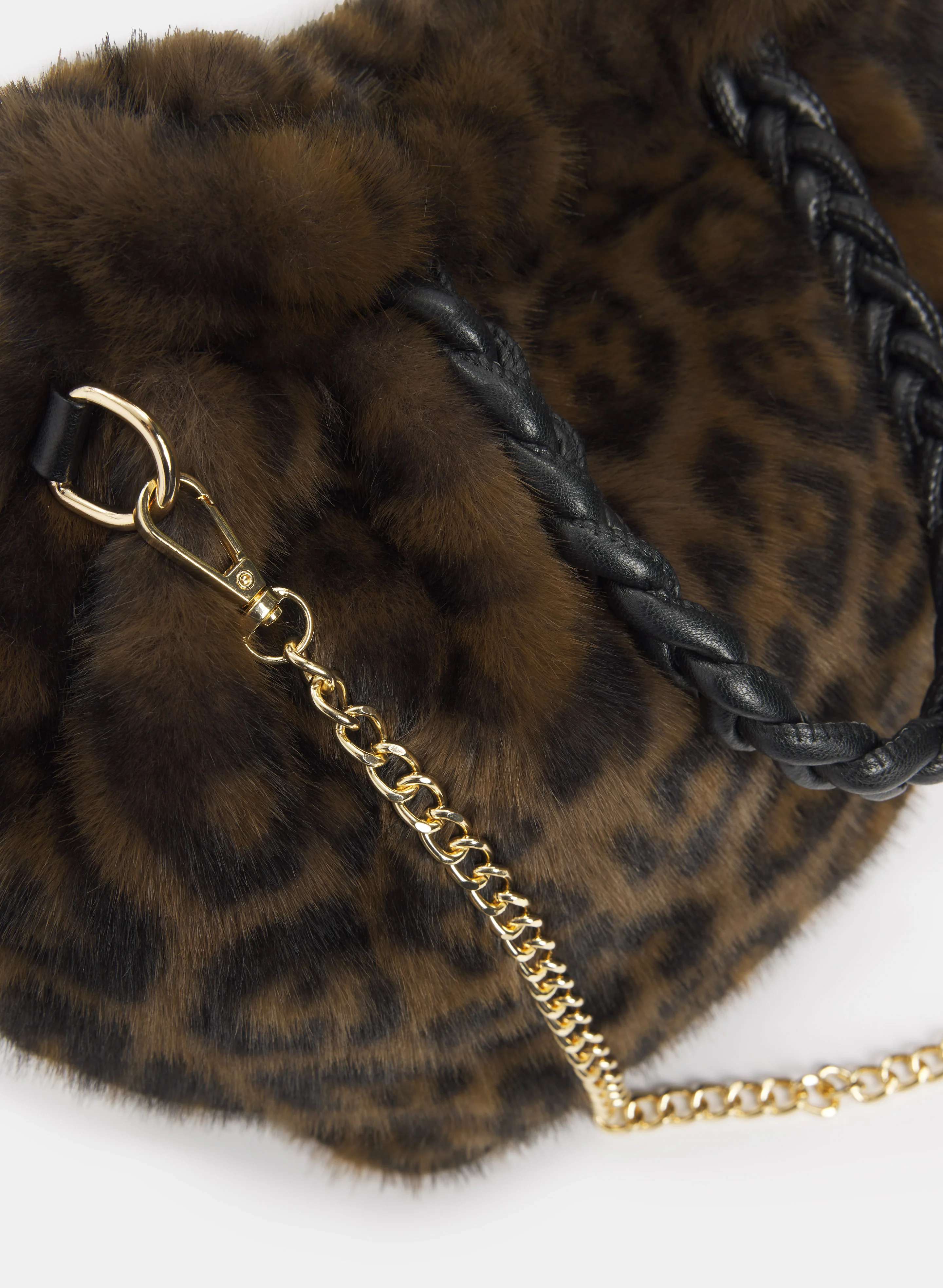 Faux Fur Handbag - Image 4
