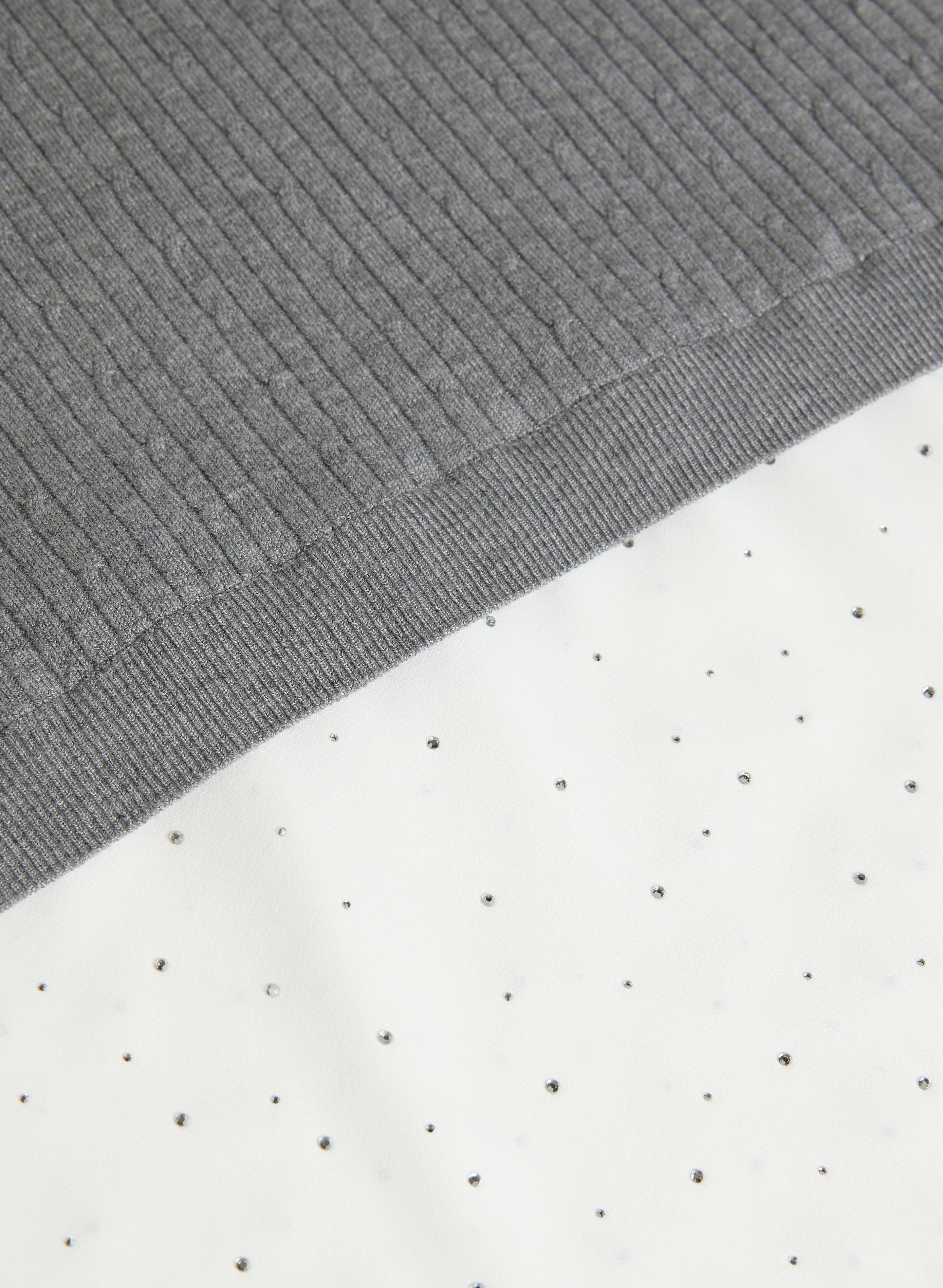 Faux Layered Pullover Sweater - Image 6