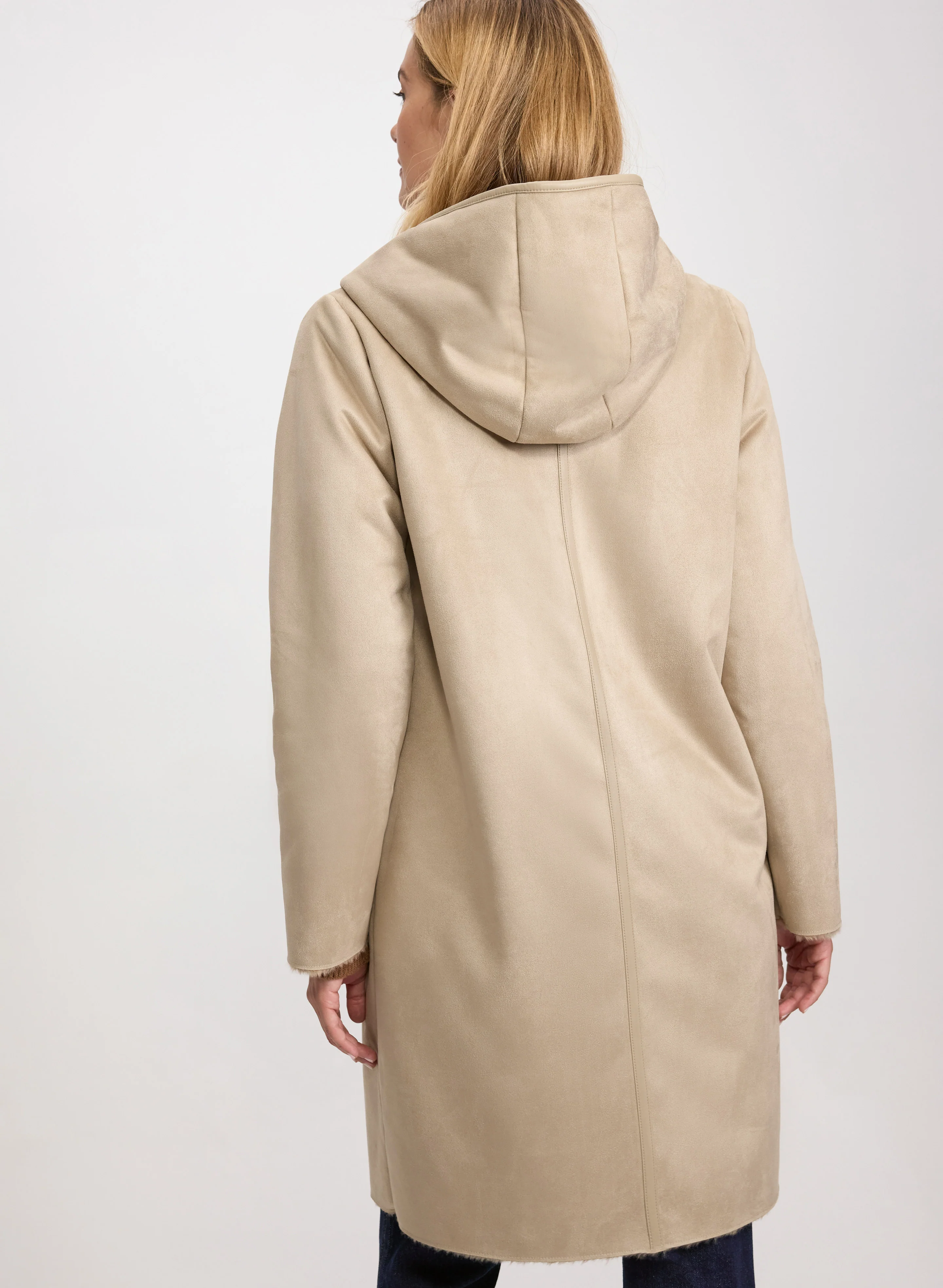 Faux-Shearling Coat - Image 4