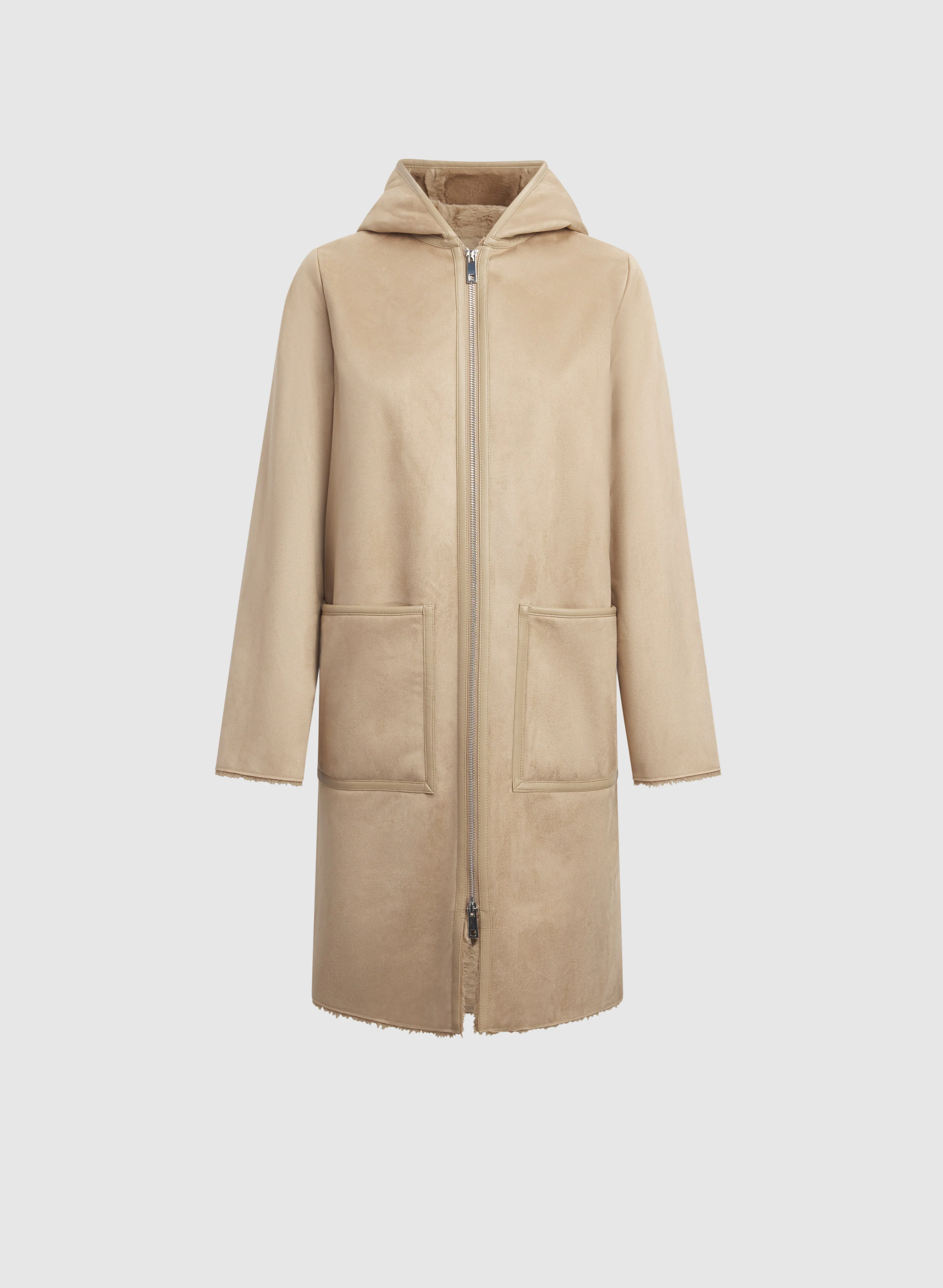 Faux-Shearling Coat - Image 7
