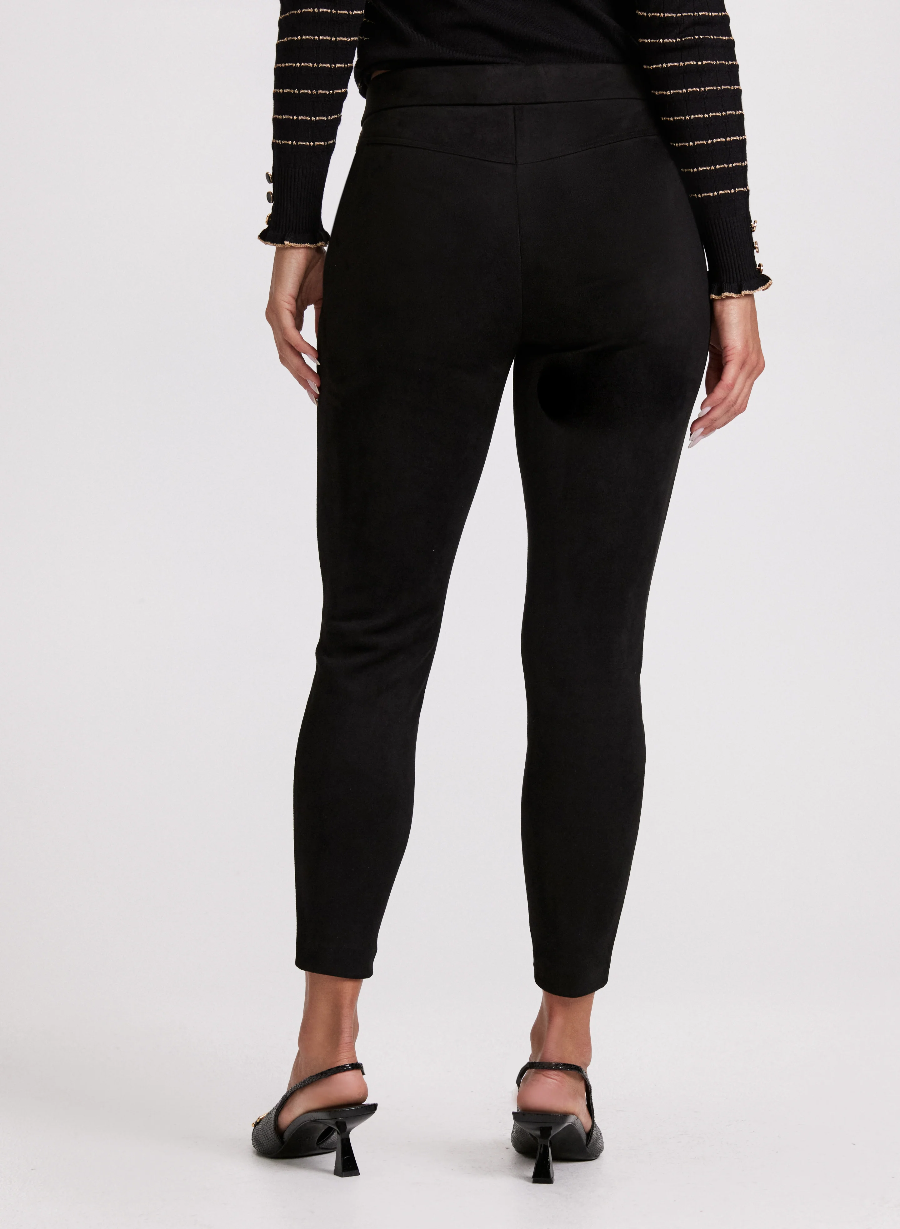 Faux-Suede Chloe Leggings - Image 2