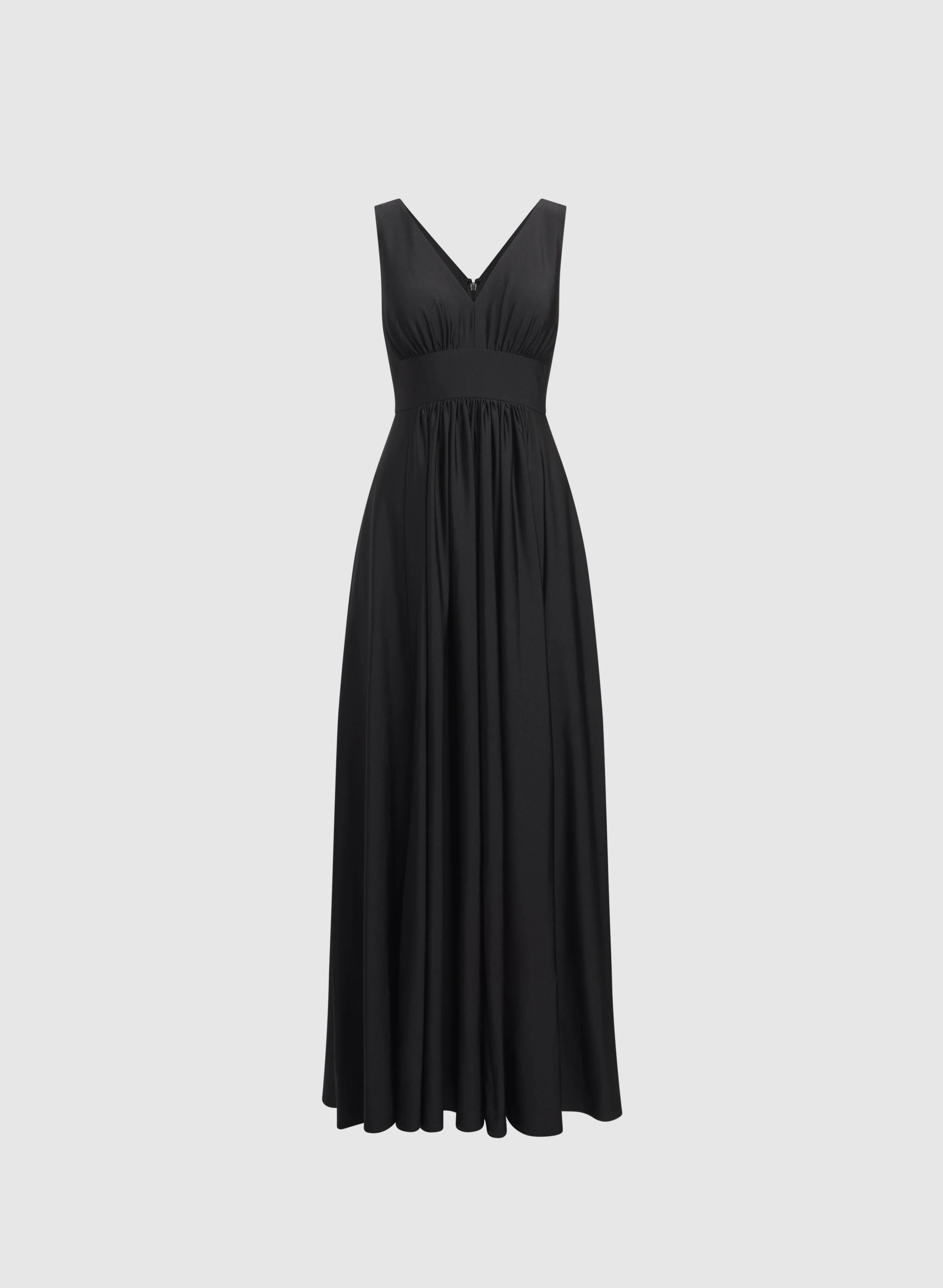 Fit & Flare V-Neck Dress - Image 6