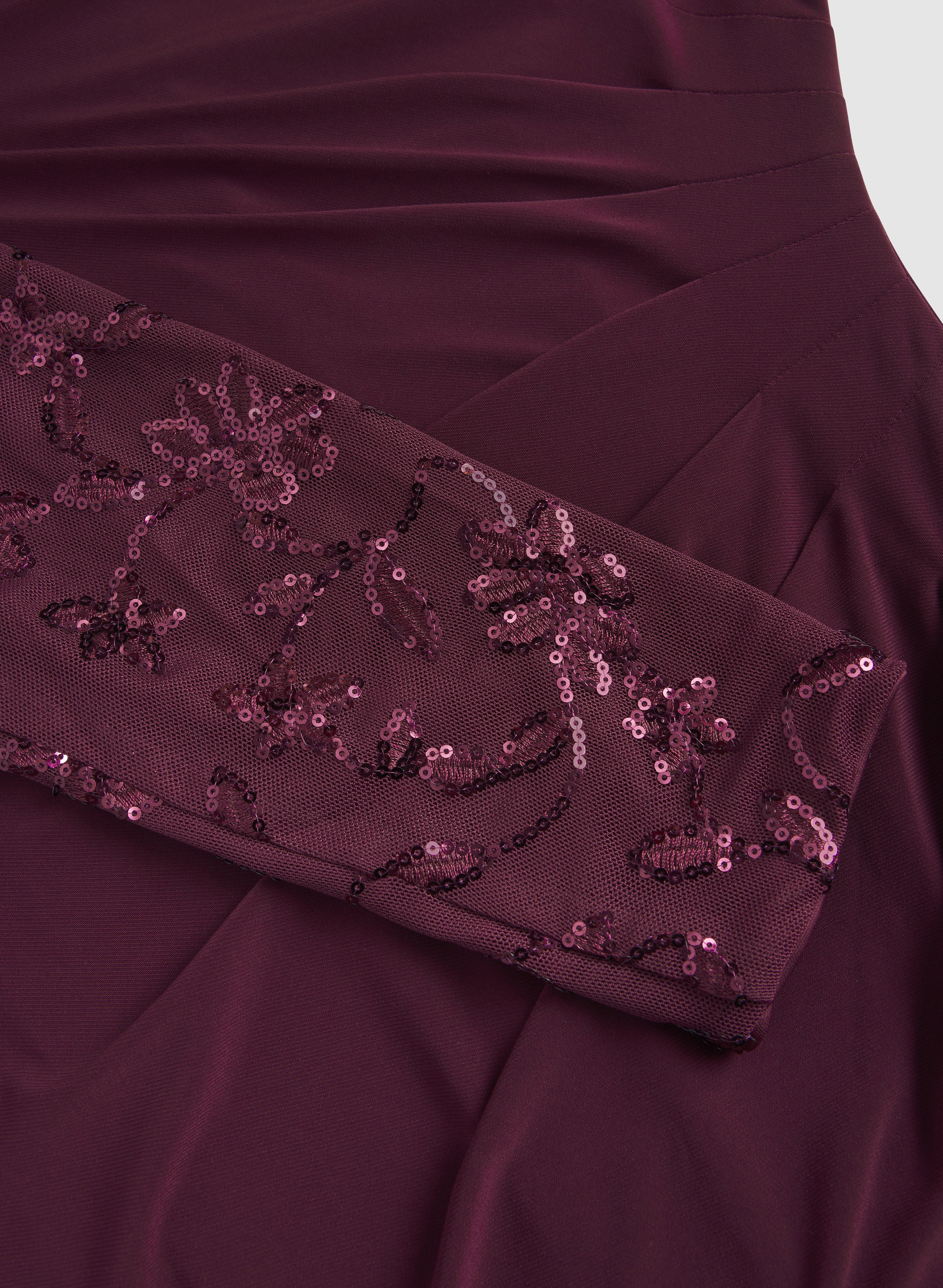Fitted Jersey Dress - Image 7