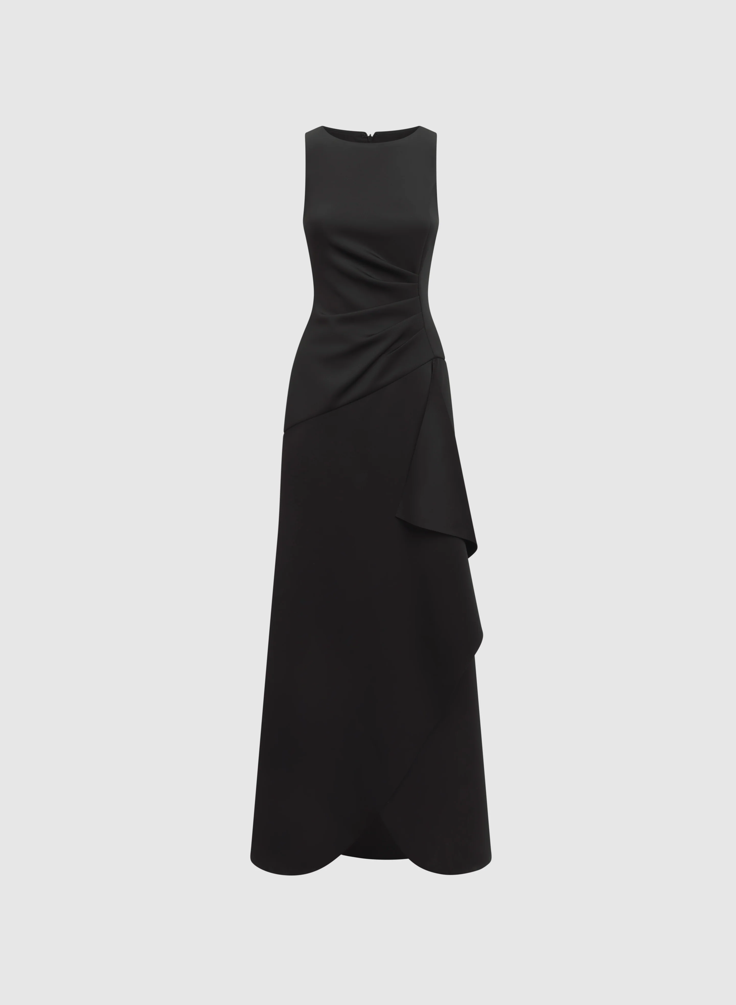 Fitted Scuba Crepe Dress - Image 6
