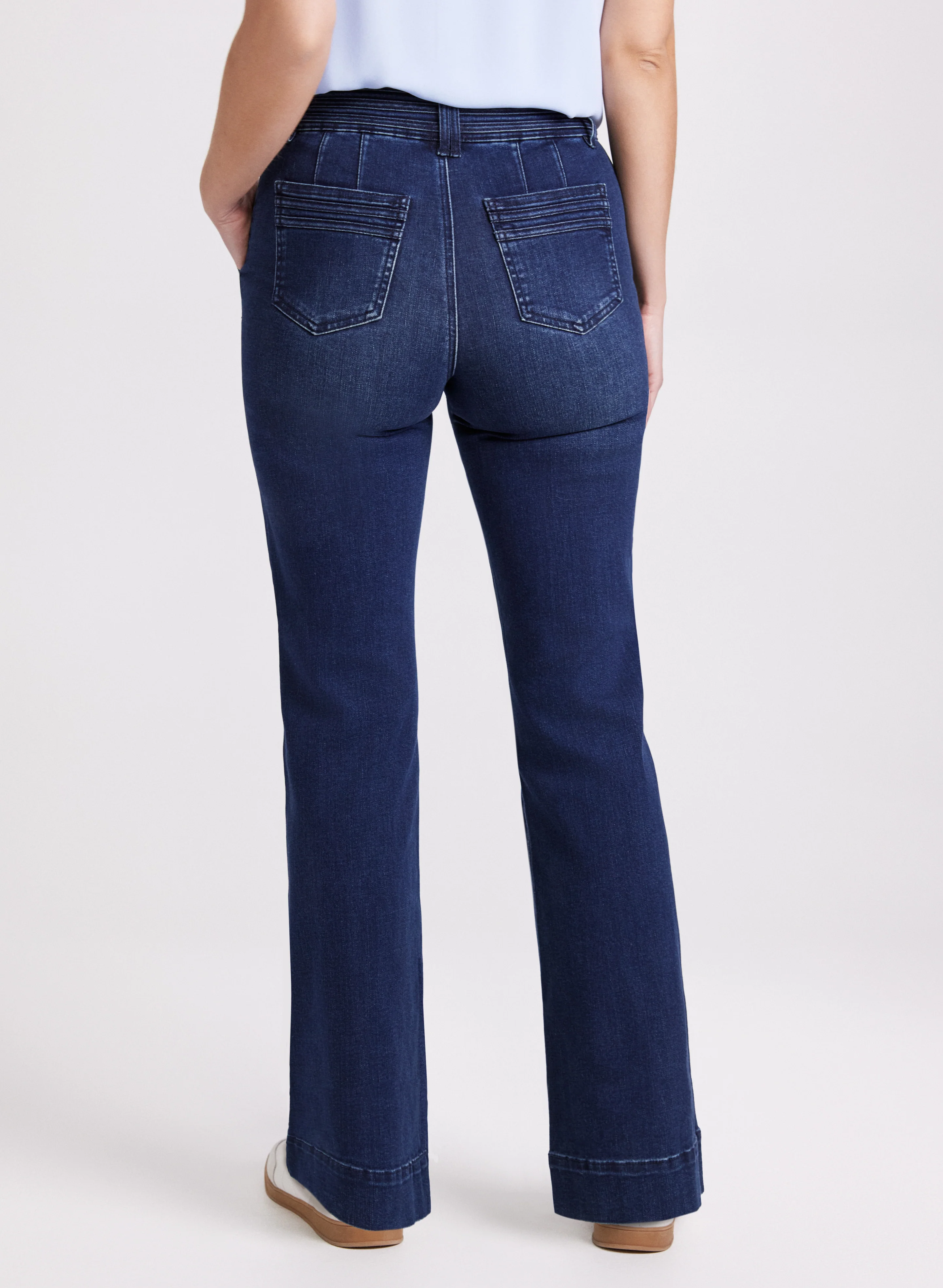 Flare Leg Jeans - Image 5