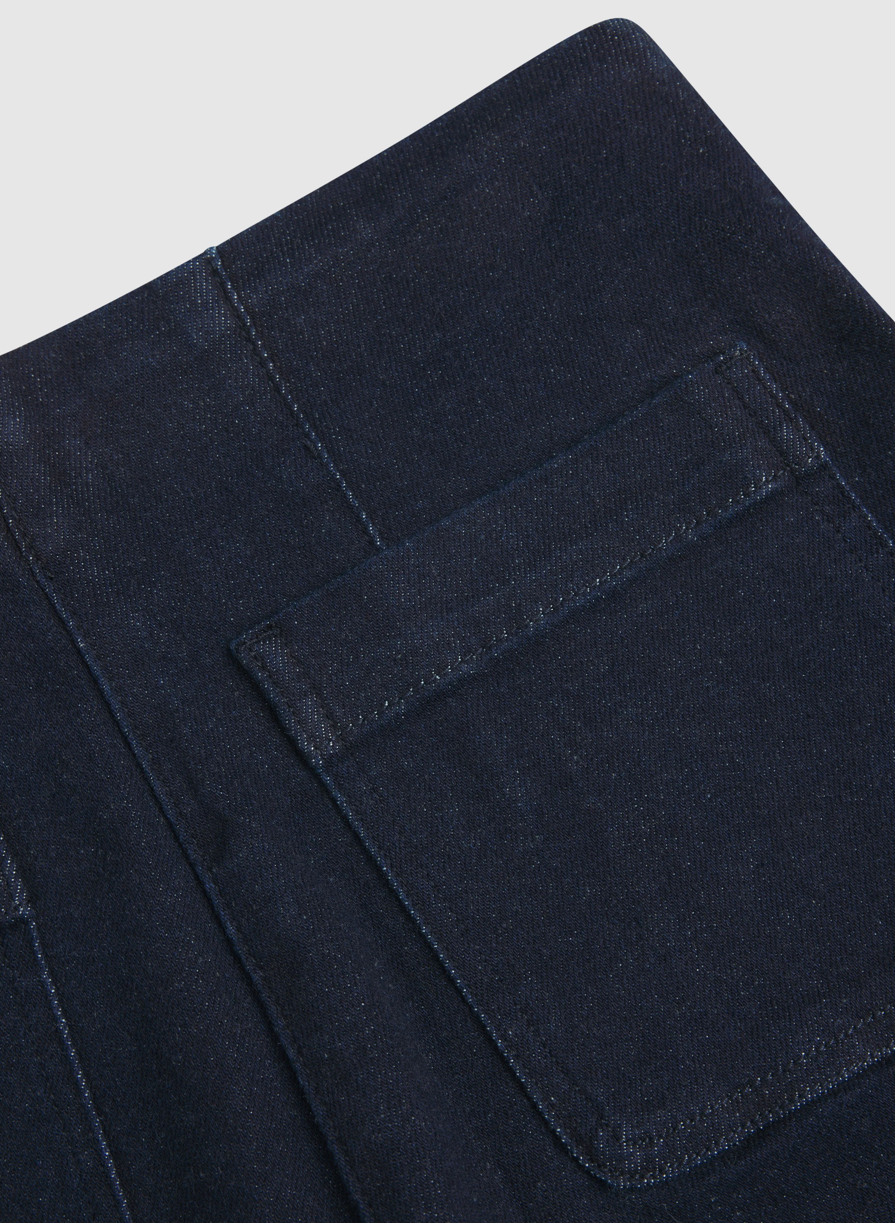 Flare Leg Pull-On Jeans - Image 7