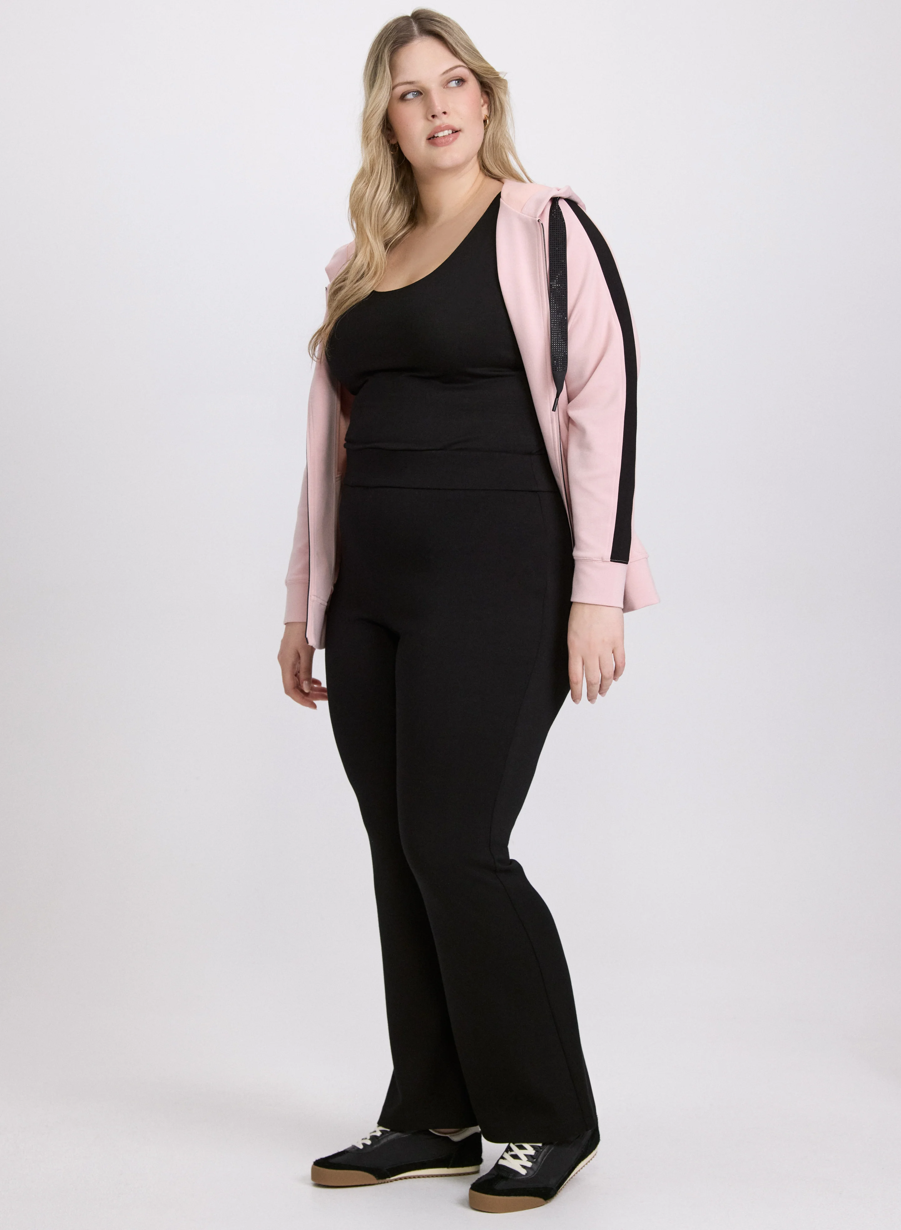 Flare-Leg Scuba Pants - Image 4