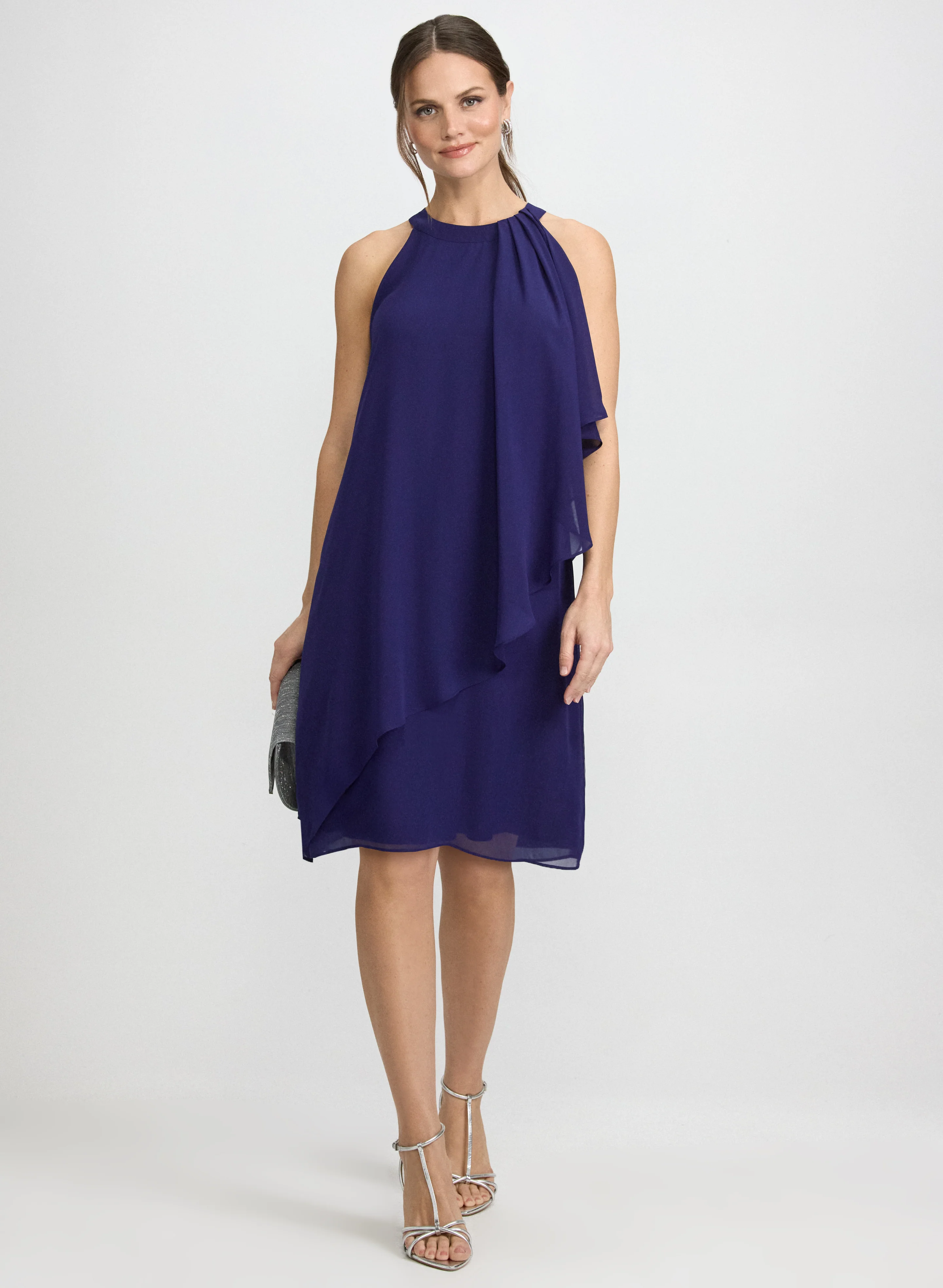 Chiffon A-Line Dress
