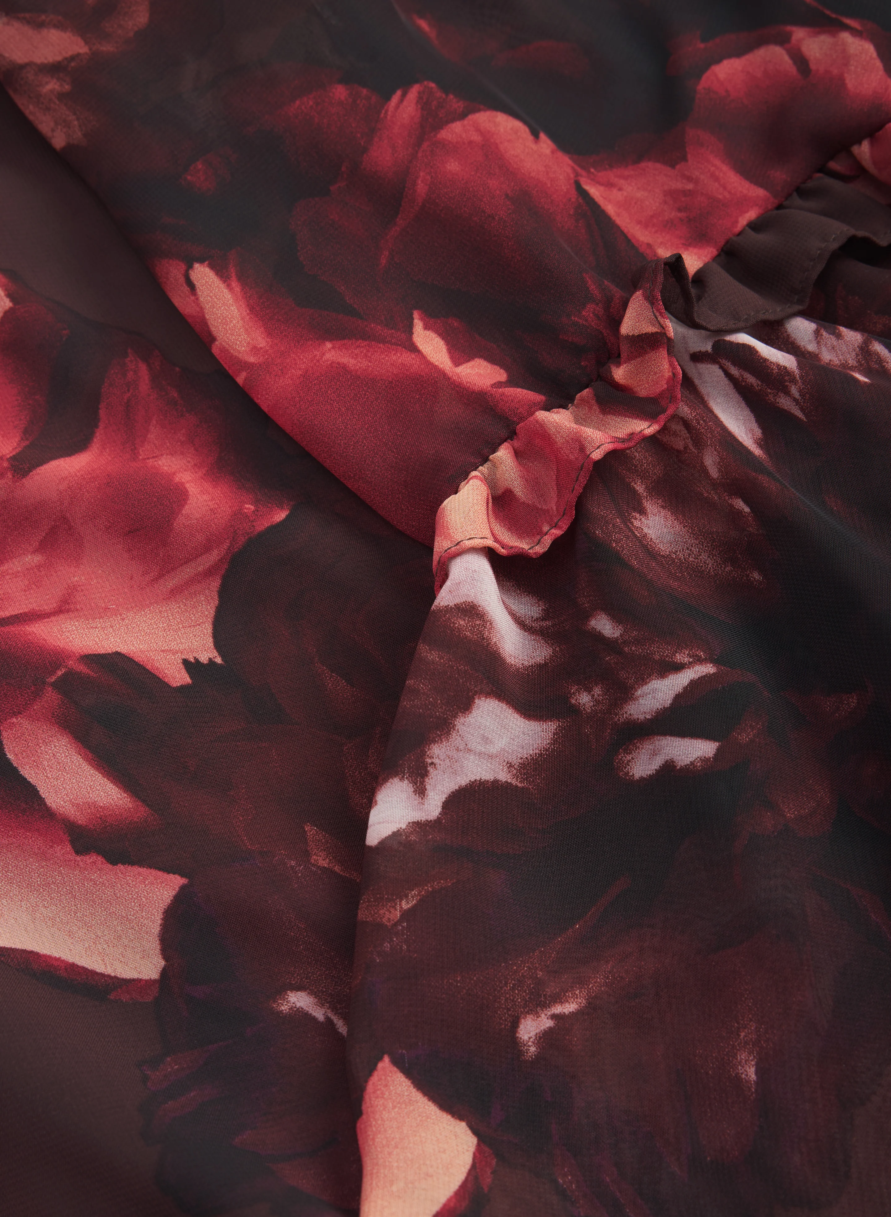 Floral Bell Sleeve Dress - Image 7