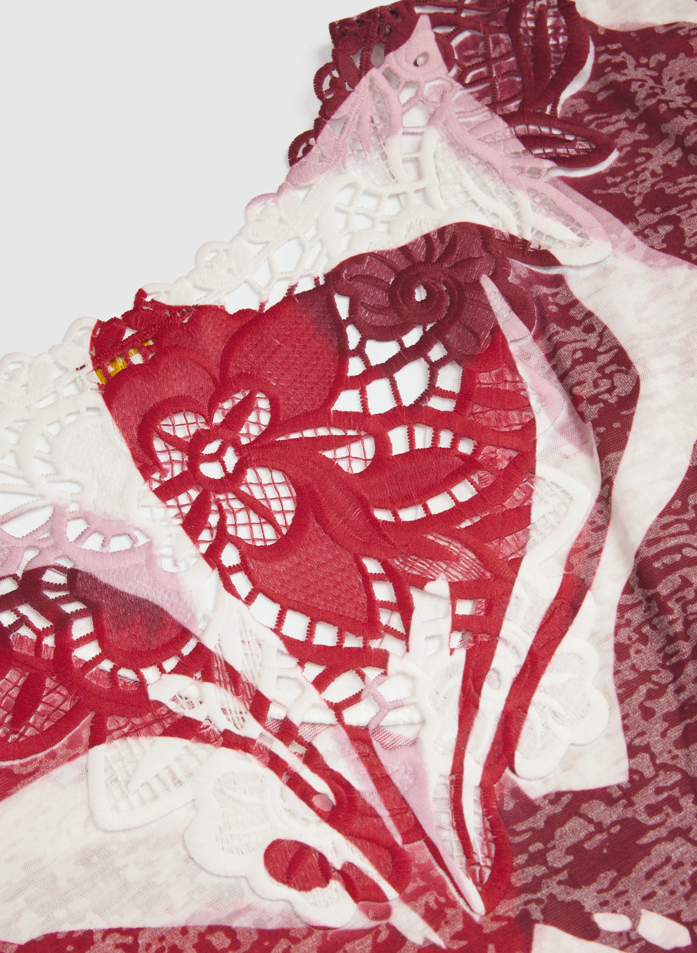 Floral Cap Sleeve T-Shirt - Image 7