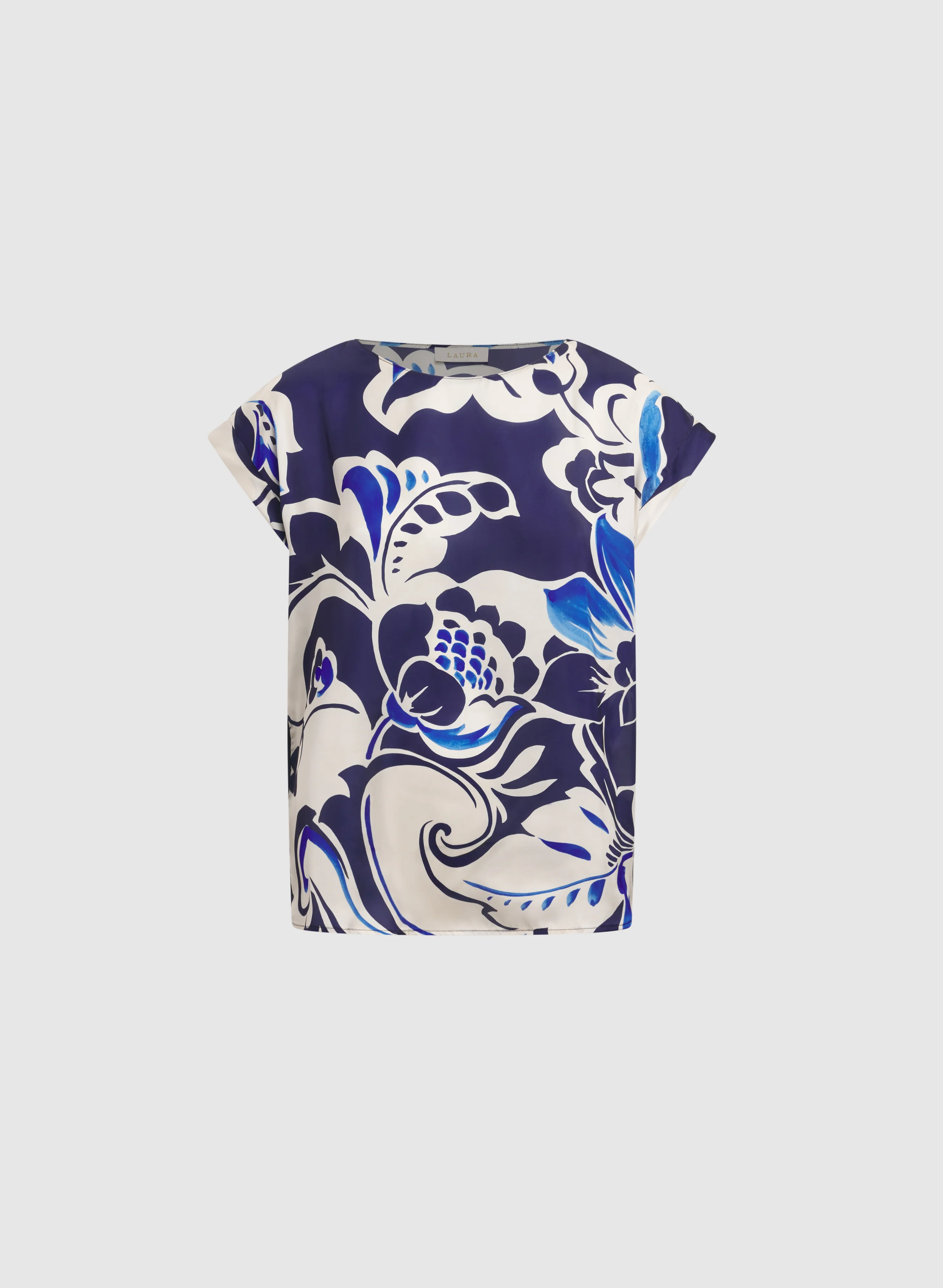 Floral Cap Sleeve Top - Image 6