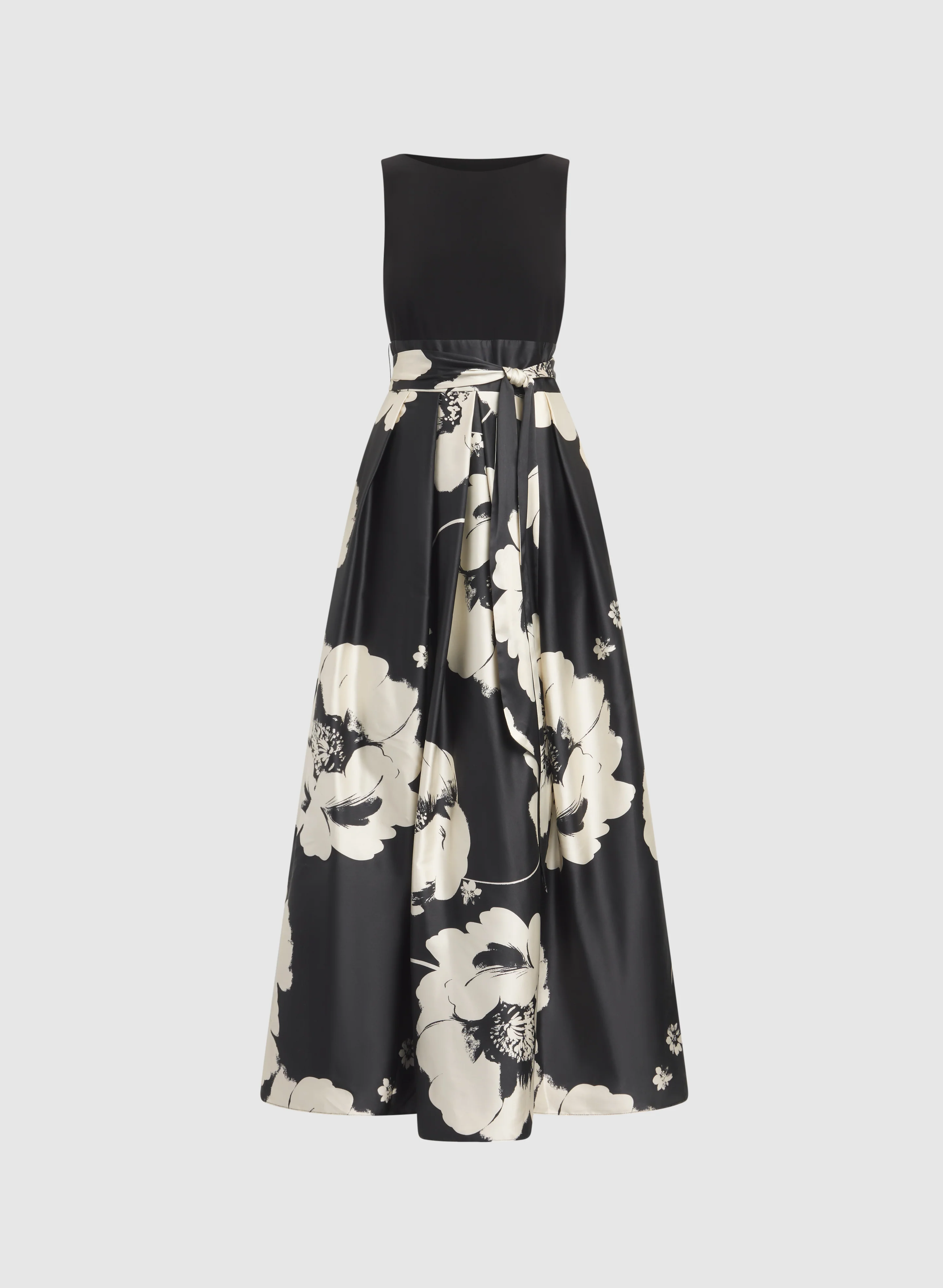 Floral Charmeuse Dress - Image 6