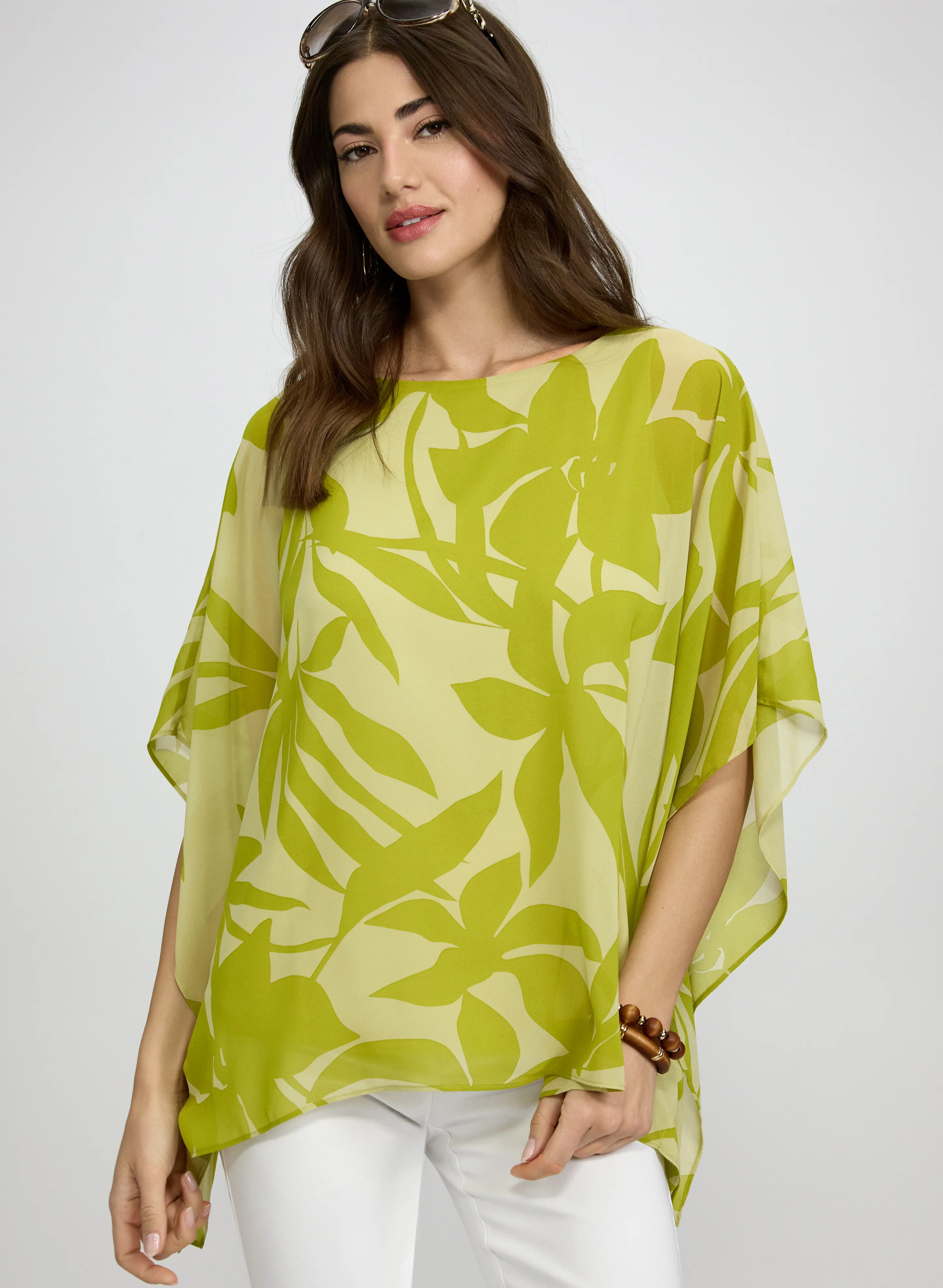 Floral Chiffon Blouse