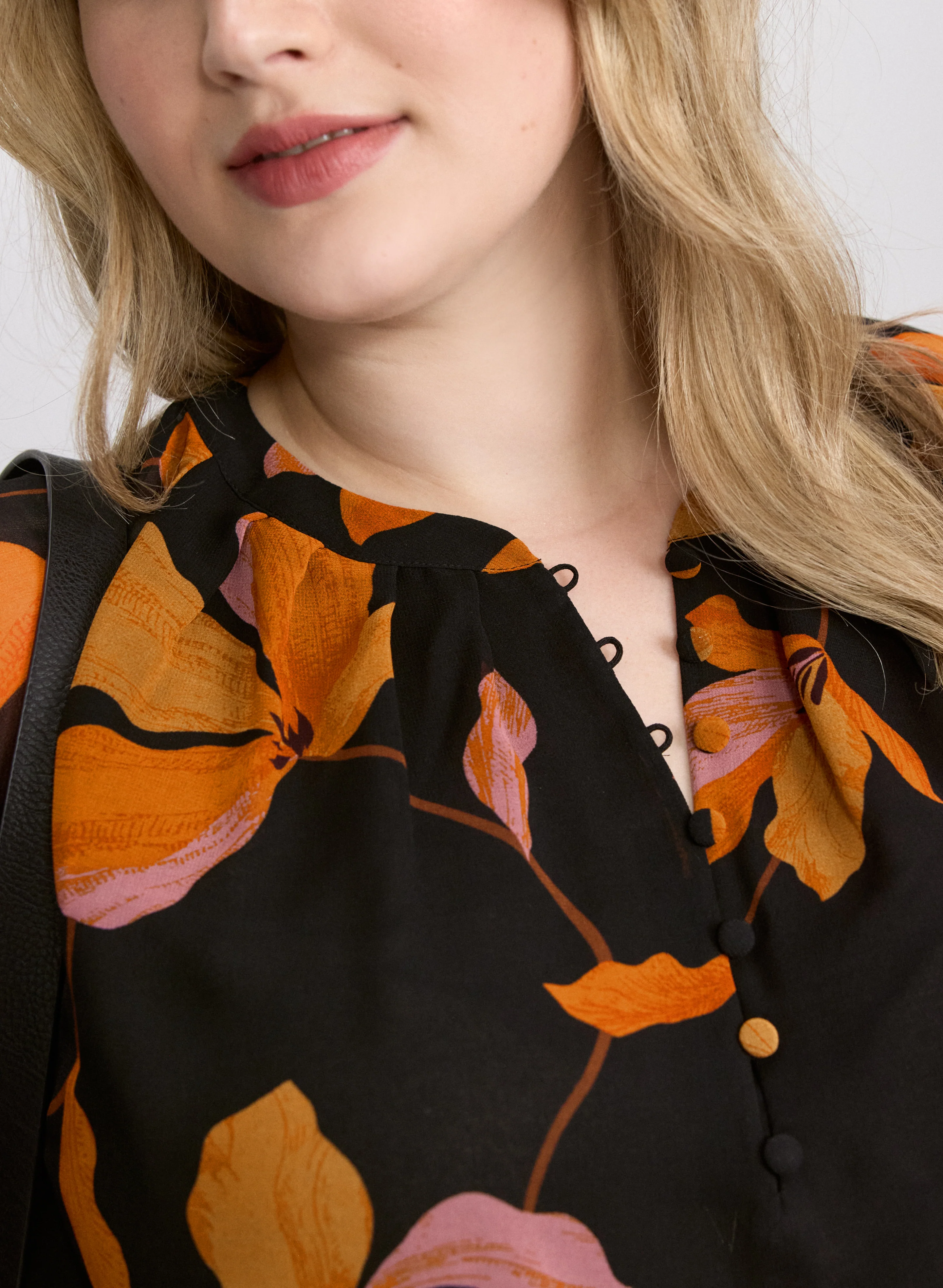 Floral Chiffon Blouse - Image 5