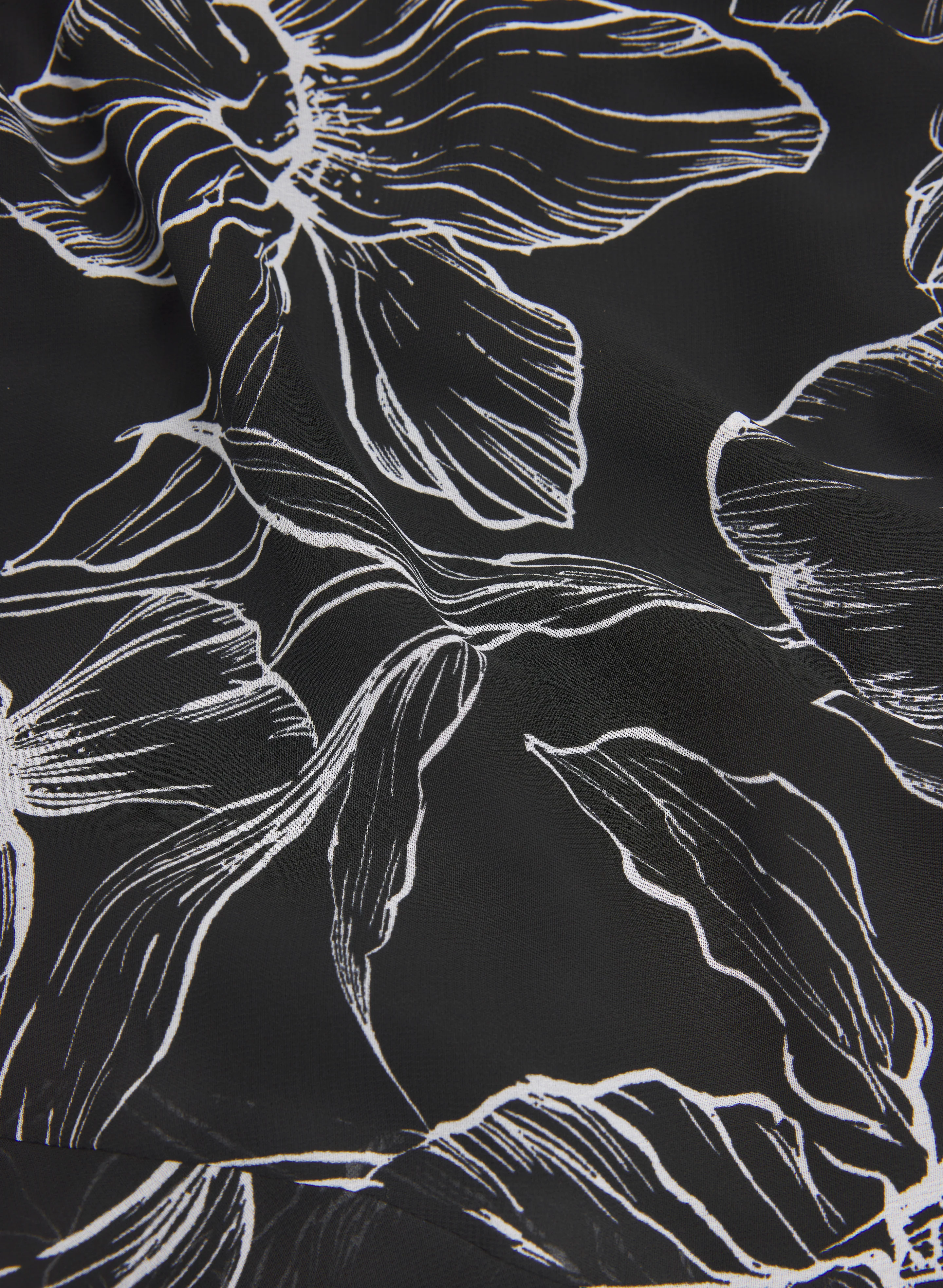 Floral Chiffon Dress - Image 8