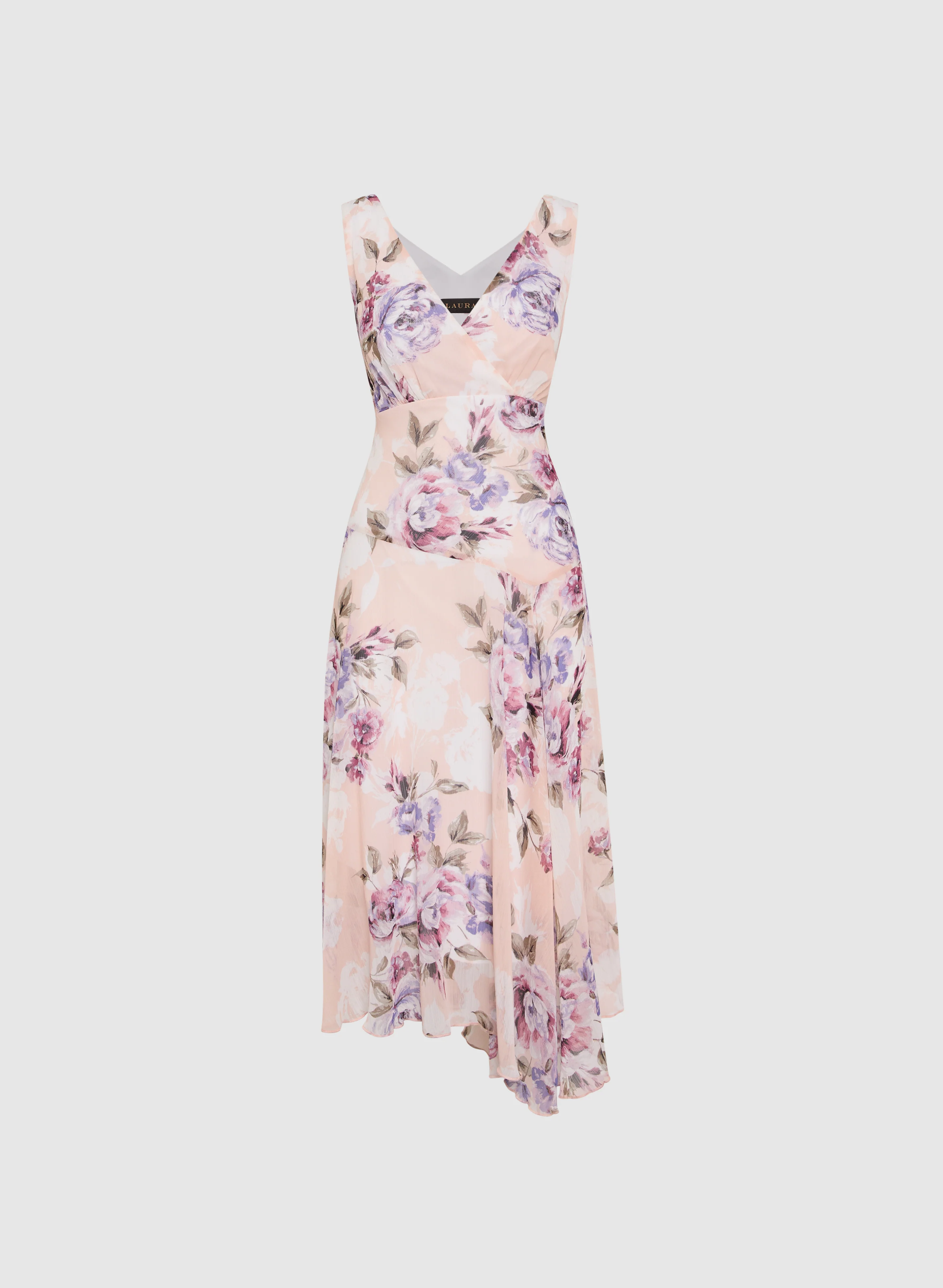 Floral Chiffon Dress - Image 5