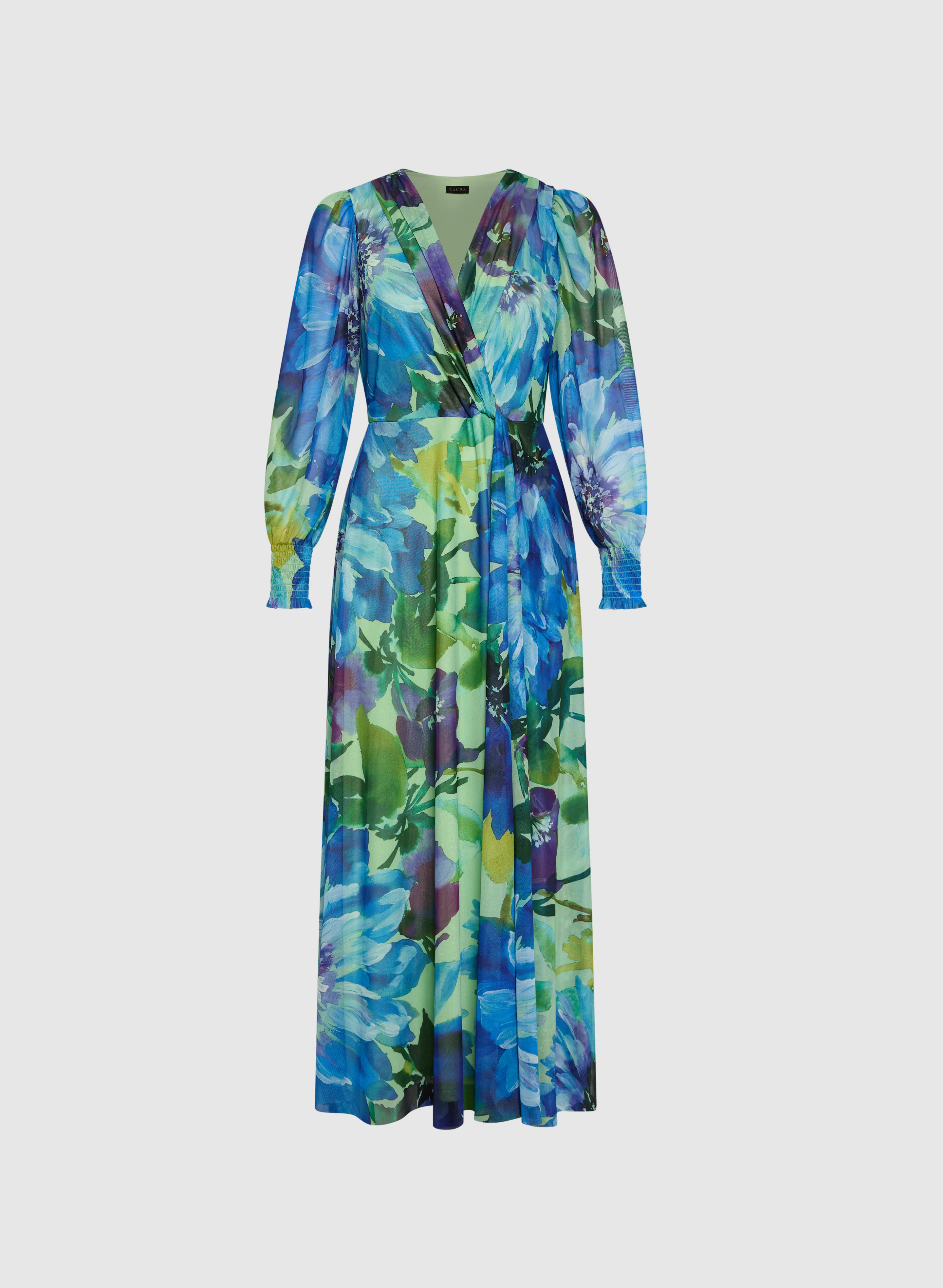 Floral Mesh Dress - Image 6