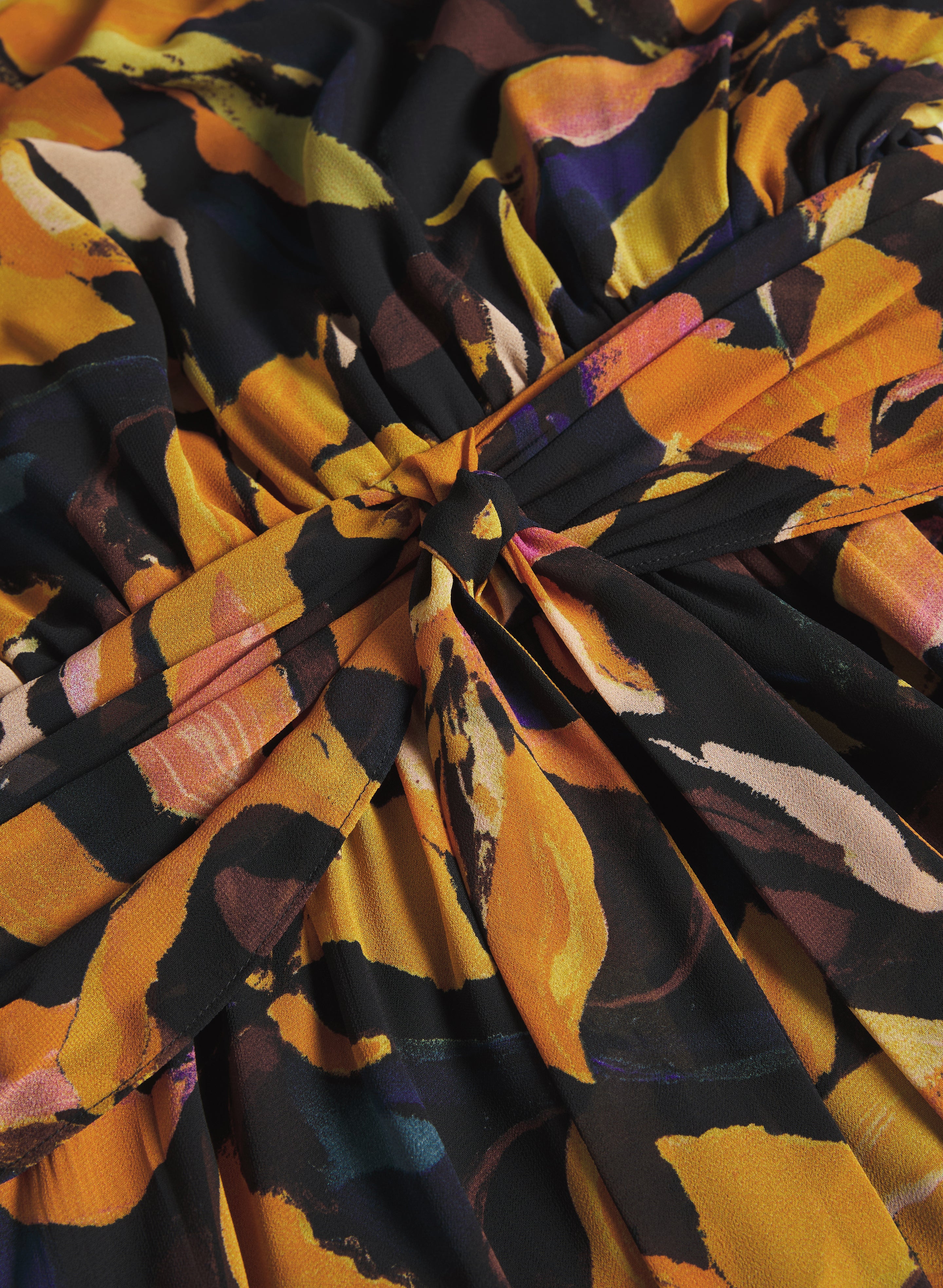 Floral Chiffon Dress - Image 7