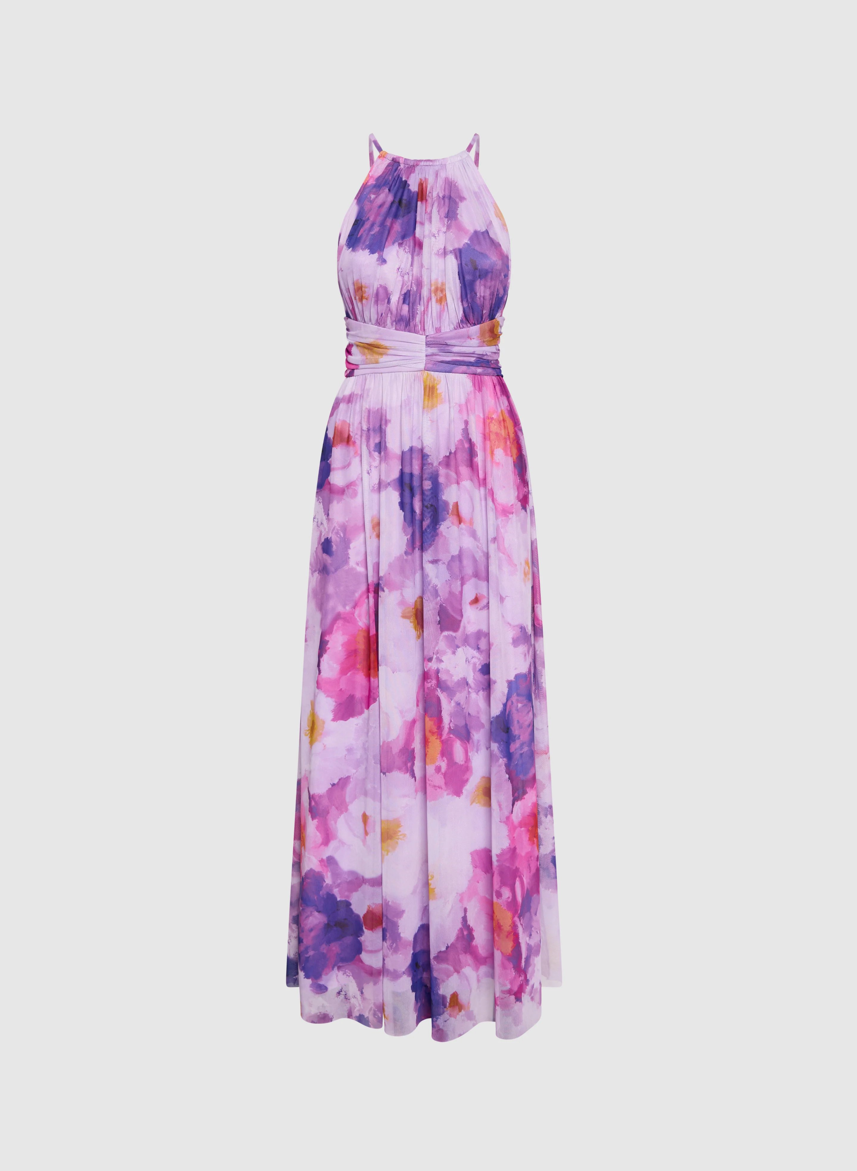 Floral Chiffon Dress - Image 5